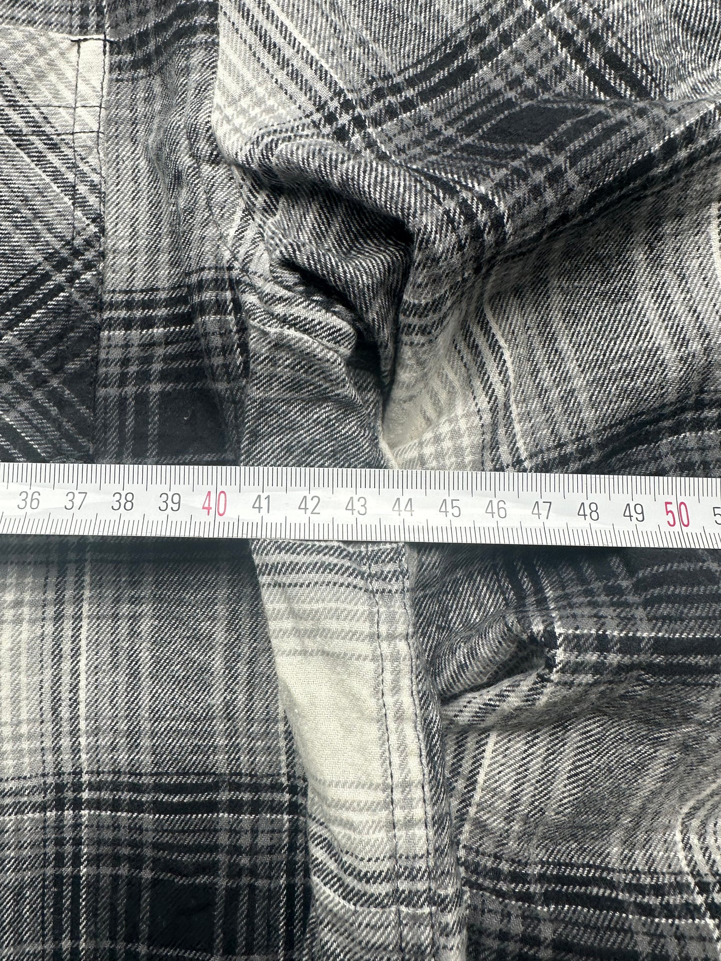 Vintage Y2K Urban Pipeline Flanellhemd kariert Holzfäller Größe S