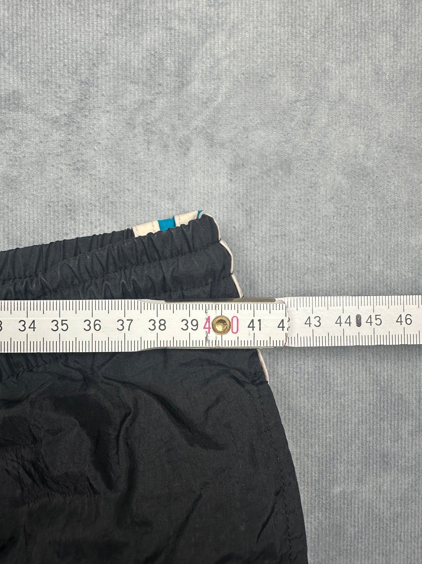 Adidas Track Pants / Jogginghose / Trainingshose Y2K Schwarz Open Leg