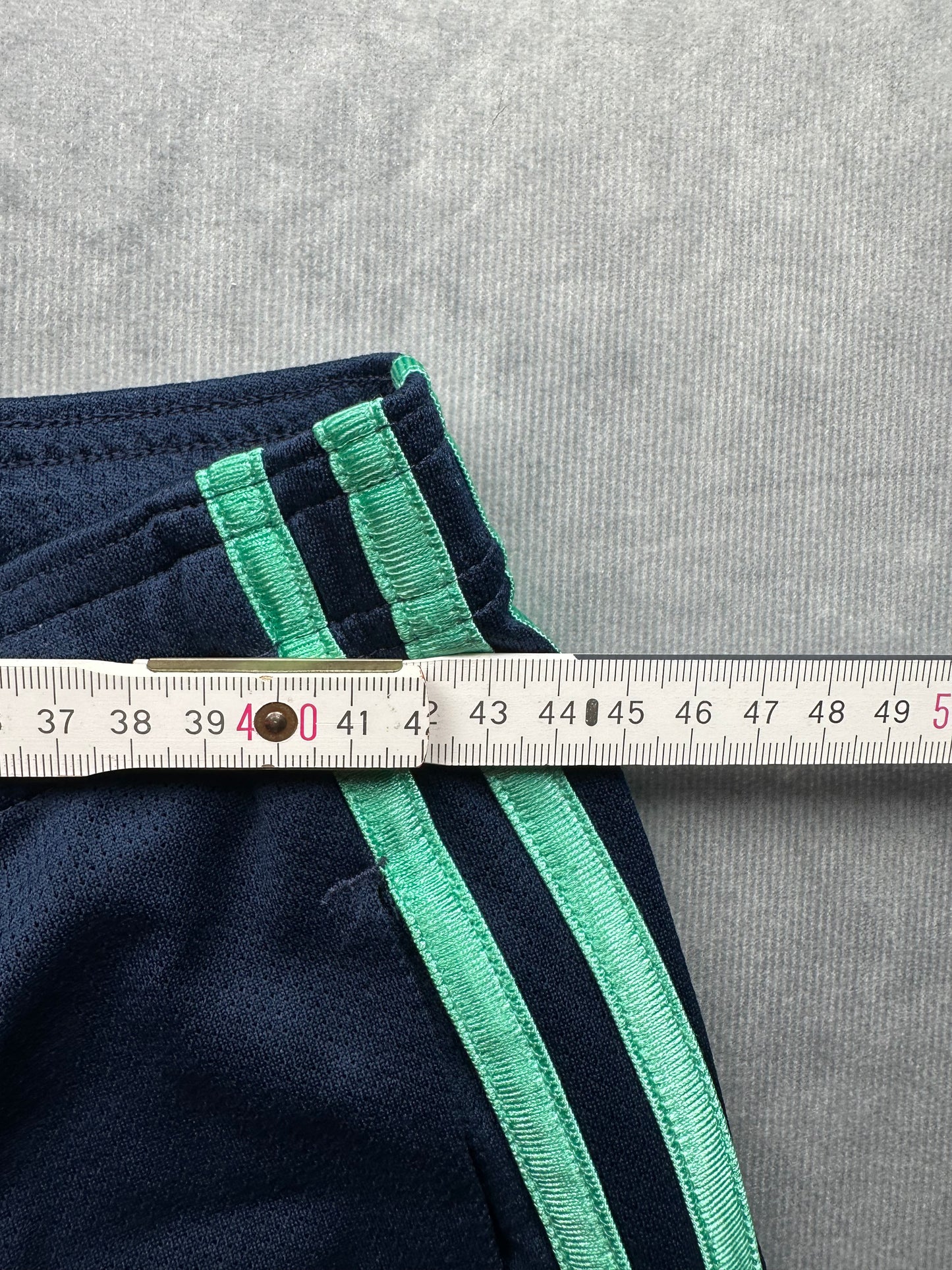 Adidas 3/4 Jogginghose/Trainingshose Gr. L blau Fußball Sport