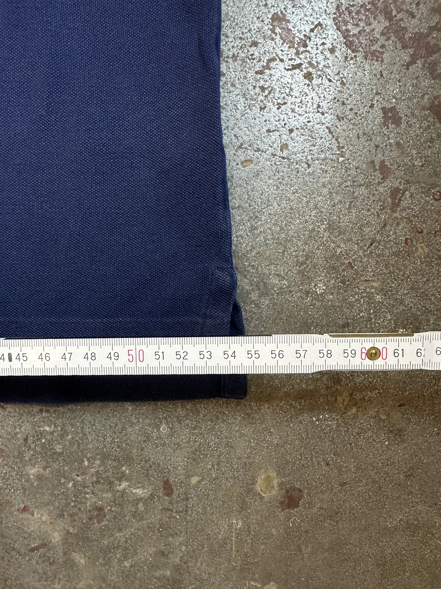 #07 Polo Ralph Lauren Navy Poloshirt (L)