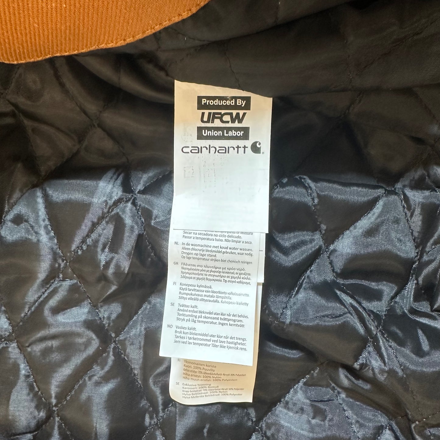 #03 Carhartt Reworked Jacke Beige (S, M, L)