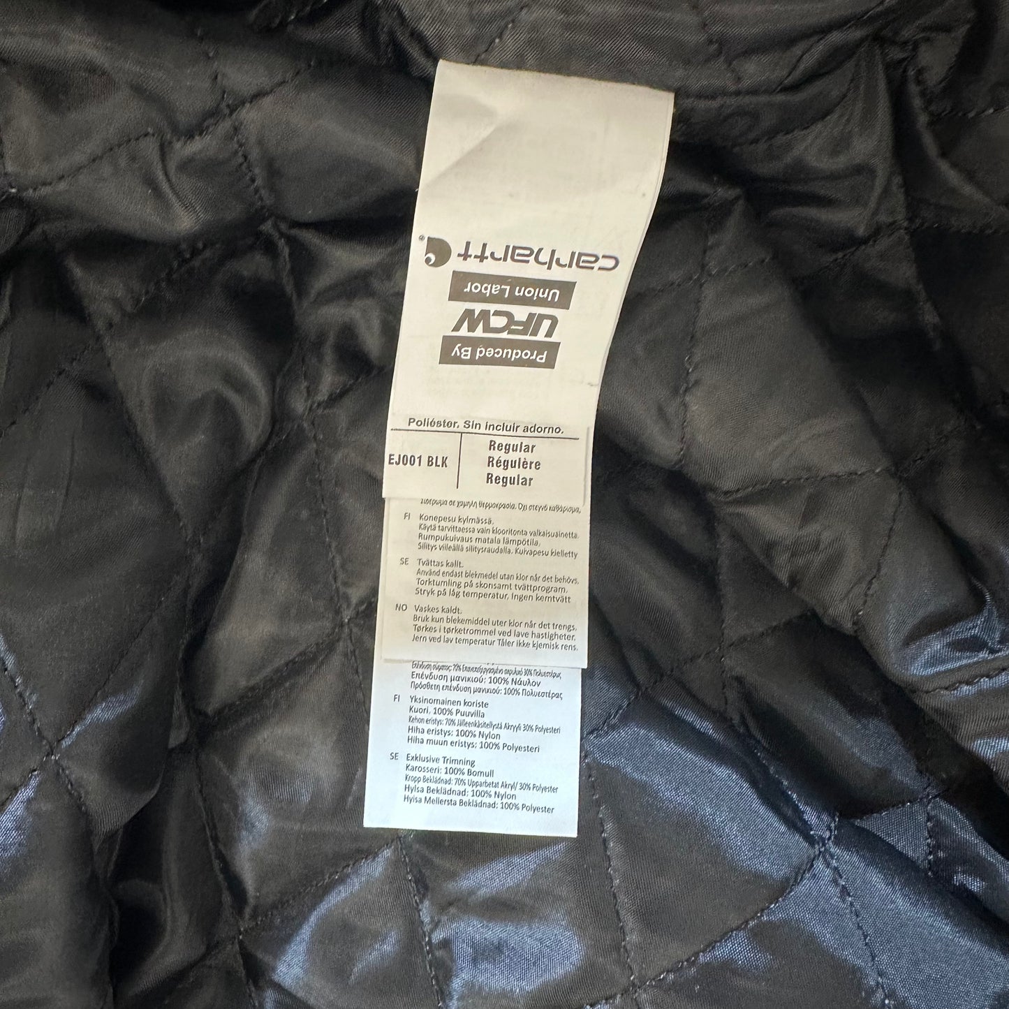 #03 Carhartt Reworked Jacke Khaki (S, M, L)