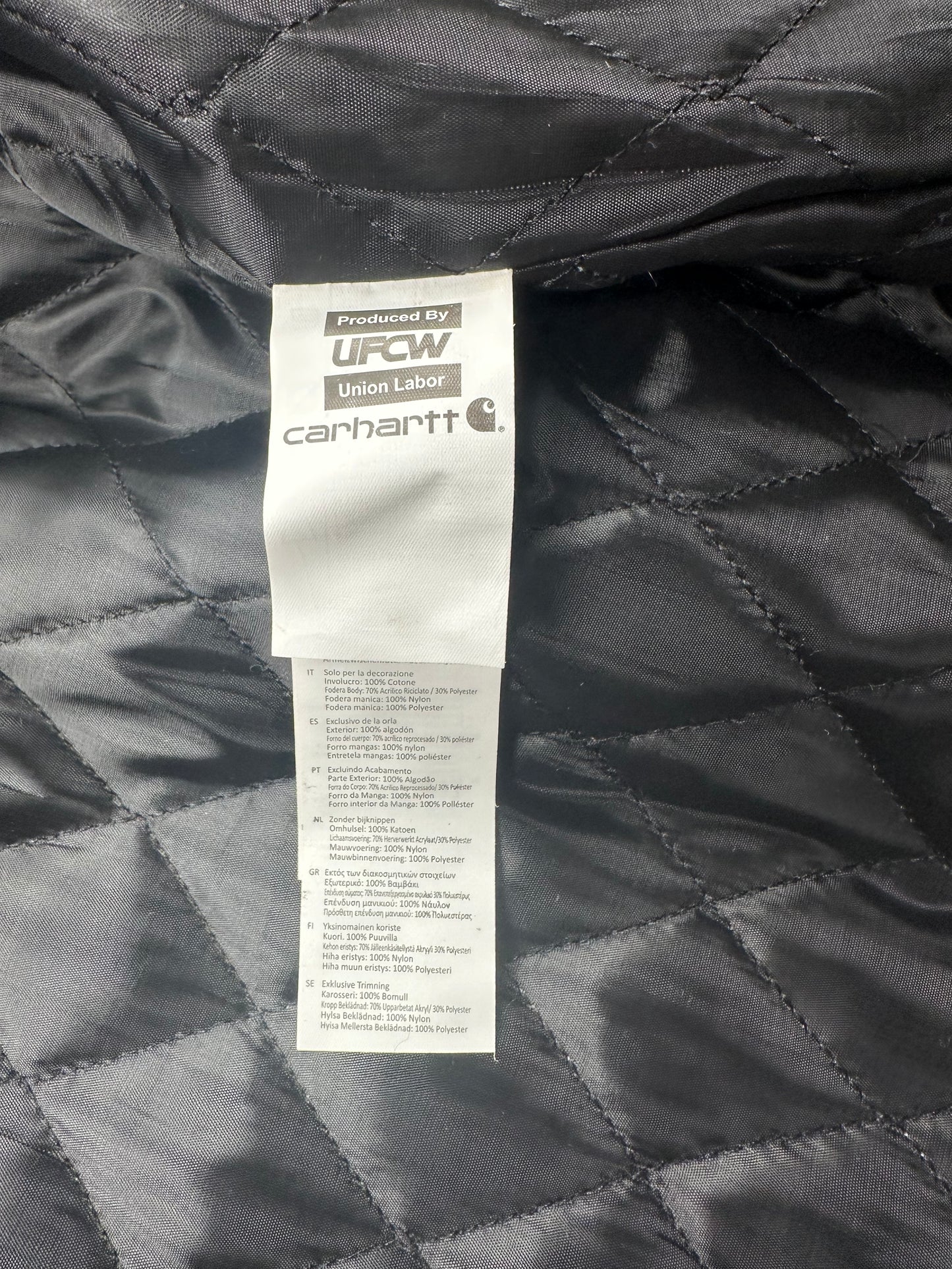 #04 Carhartt Detroit Jacket Anthrazit (L)