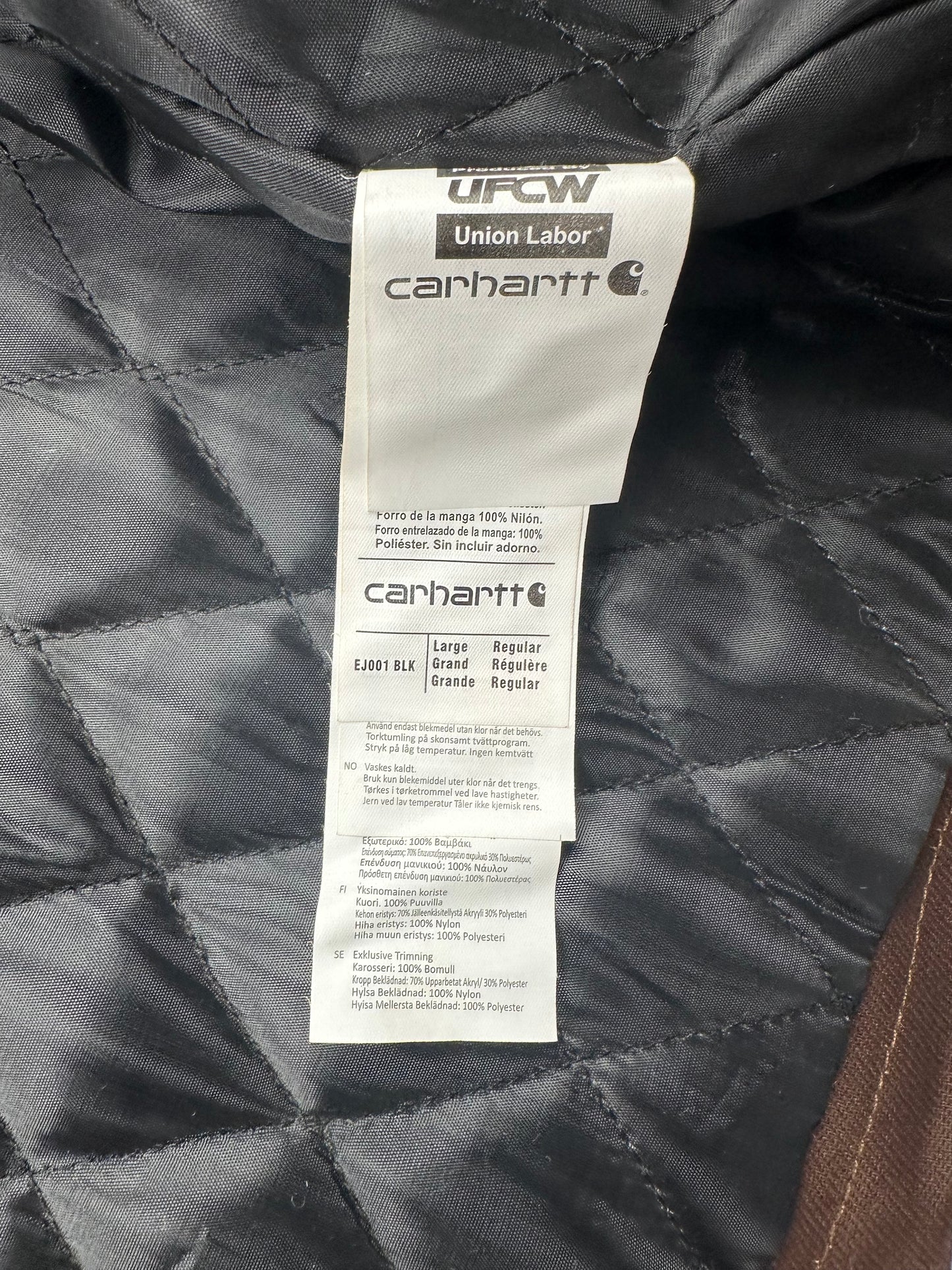 #03 Carhartt Detroit Jacket Braun (L)