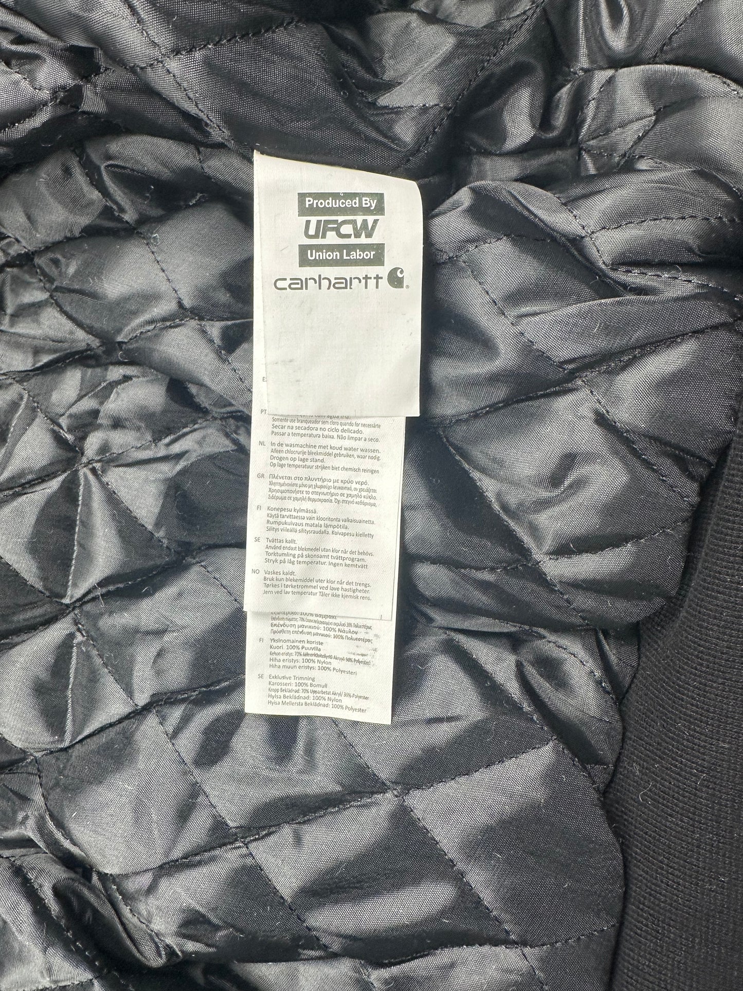 #04 New York Yankees x Carhartt Reworked Jacket Schwarz (M, L)