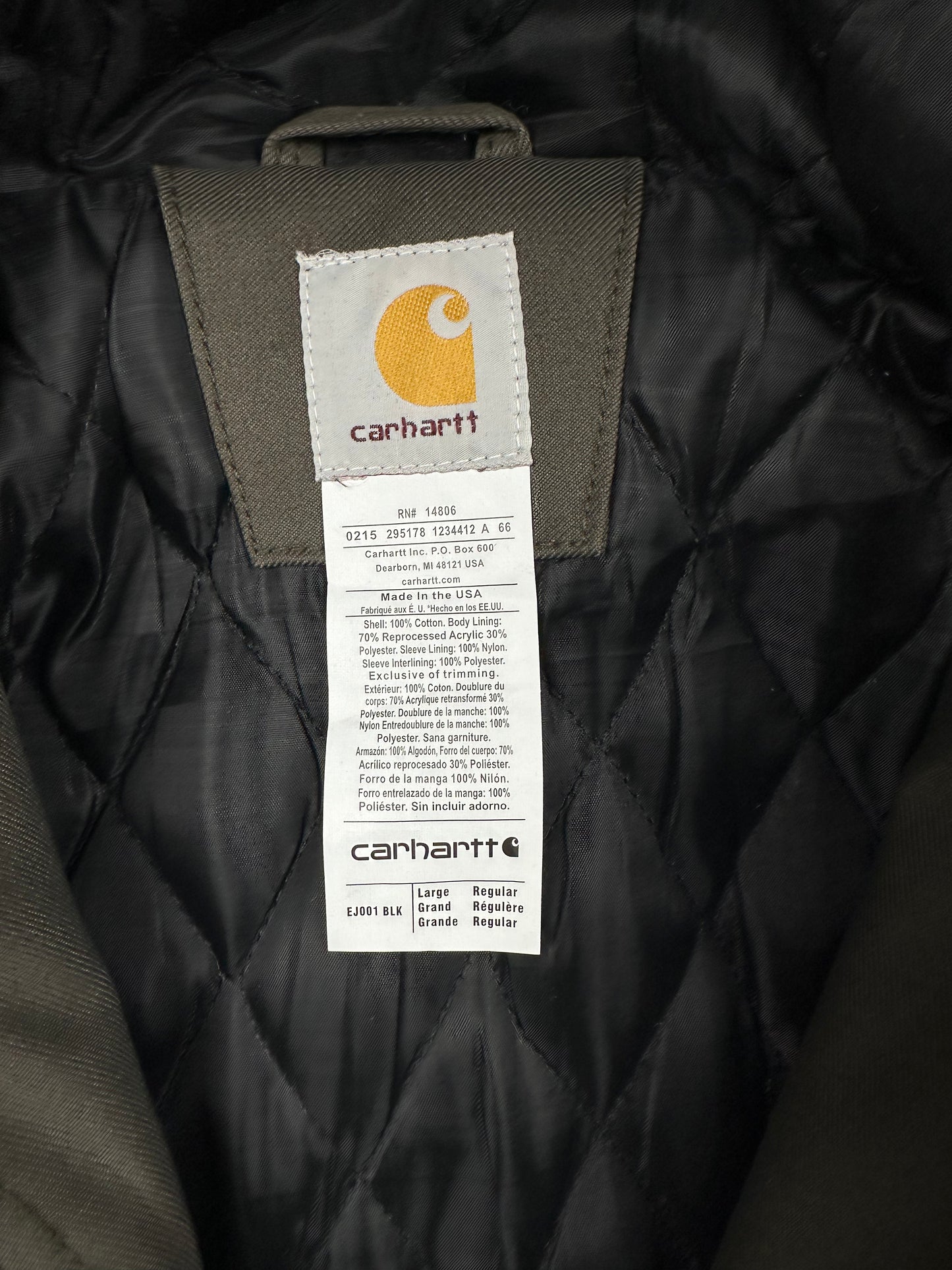 #04 New York Yankees x Carhartt Reworked Jacket Khaki (L)