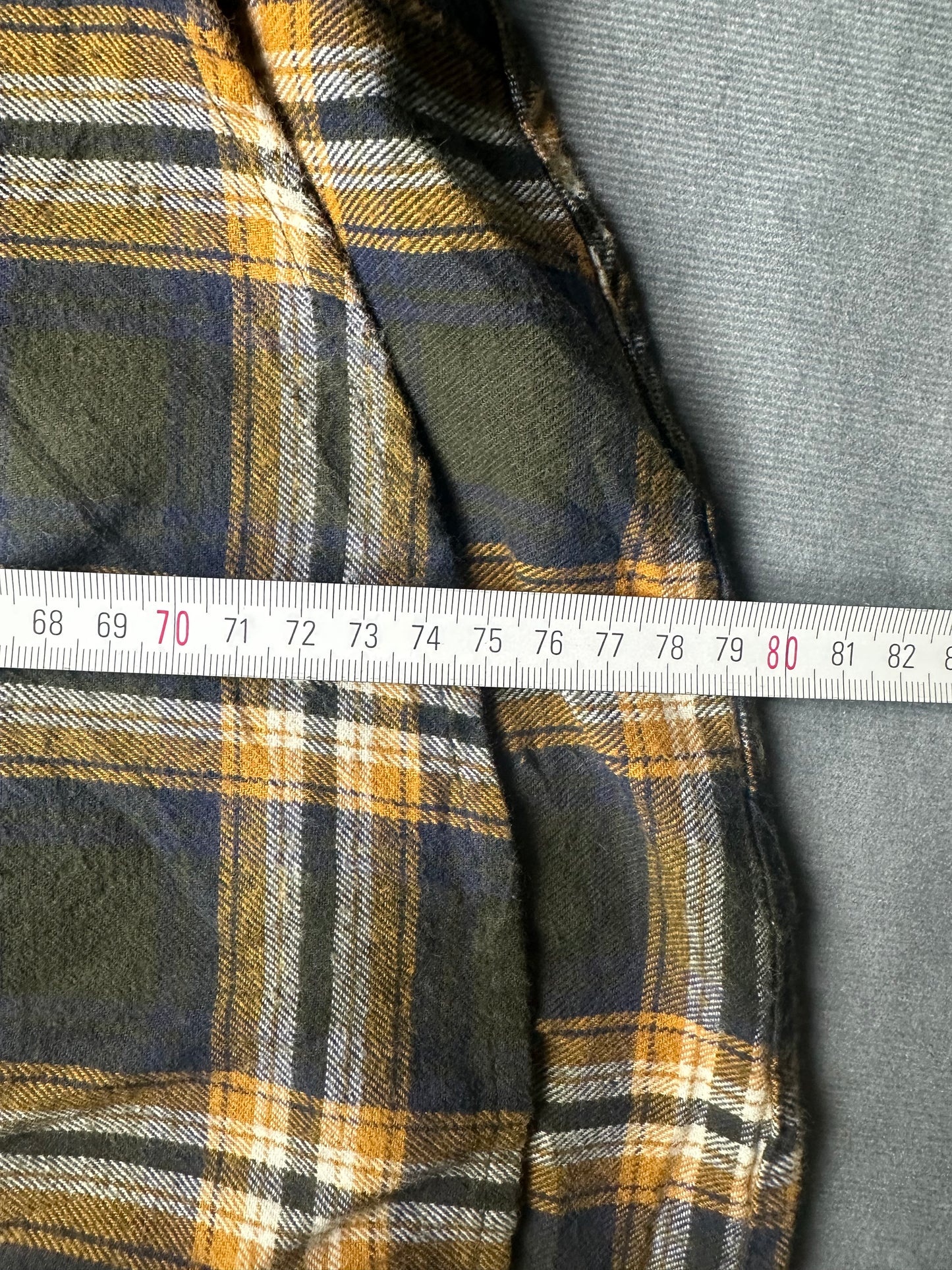 Vintage Y2K Falls Creek Flanell Hemd Holzfäller kariert Größe L