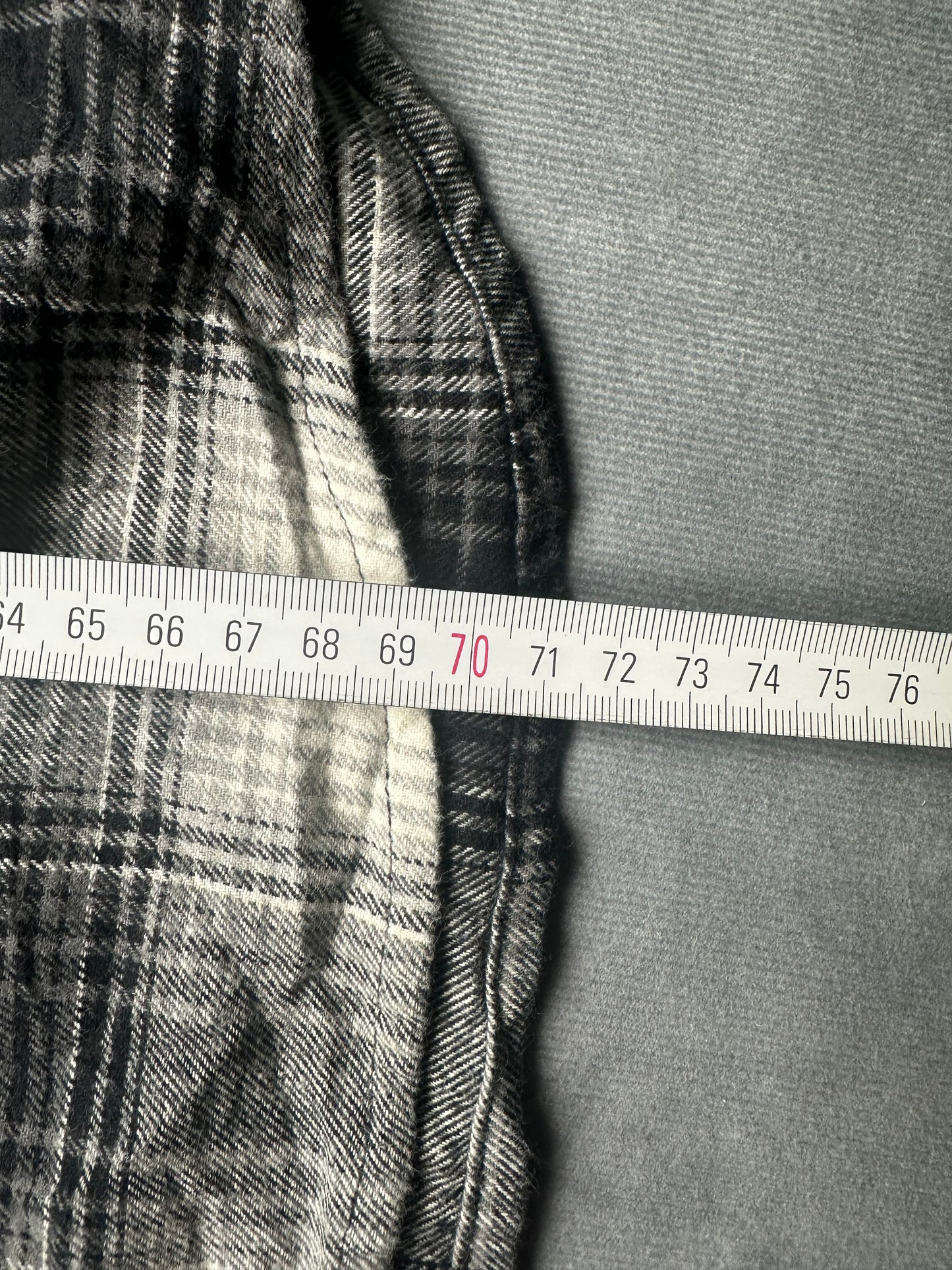 Vintage Y2K Urban Pipeline Flanellhemd kariert Holzfäller Größe S