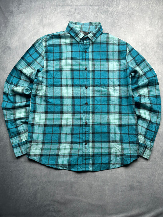 Vintage Y2K Flanell Hemd Holzfäller kariert Größe S Forever 21