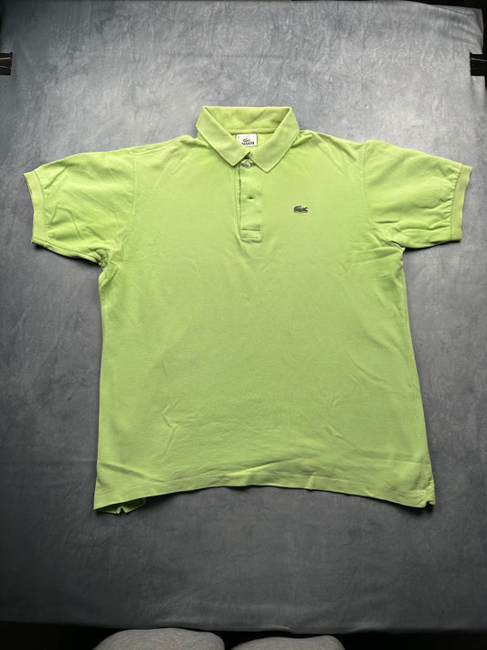 Lacoste Herren Poloshirt T-Shirt Gr. 6/XL Vintage Y2K Mintgrün