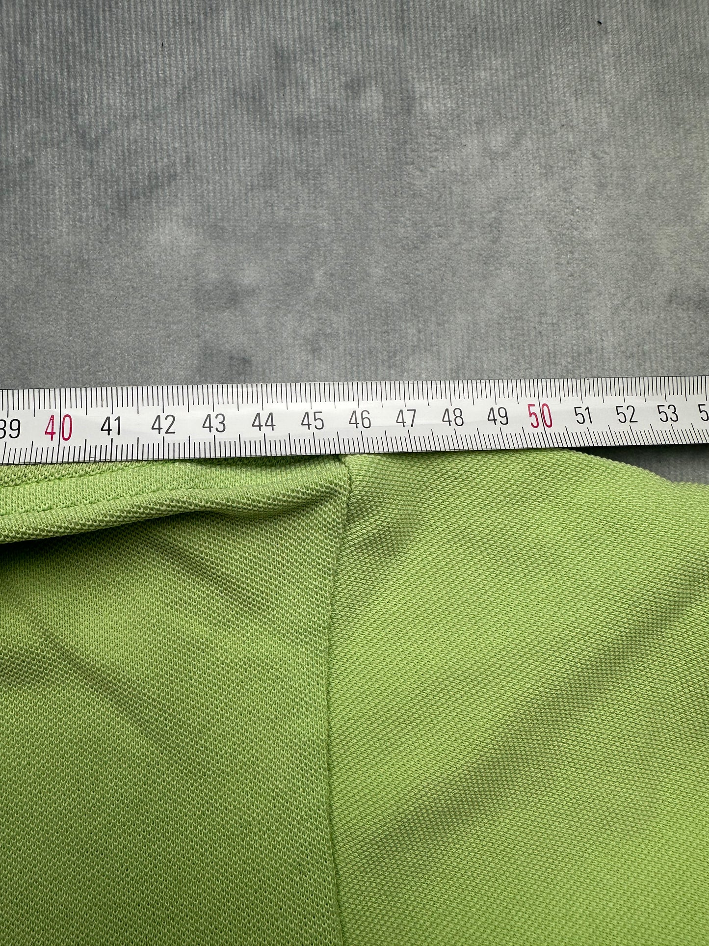 Lacoste Herren Poloshirt T-Shirt Gr. 6/XL Vintage Y2K Mintgrün