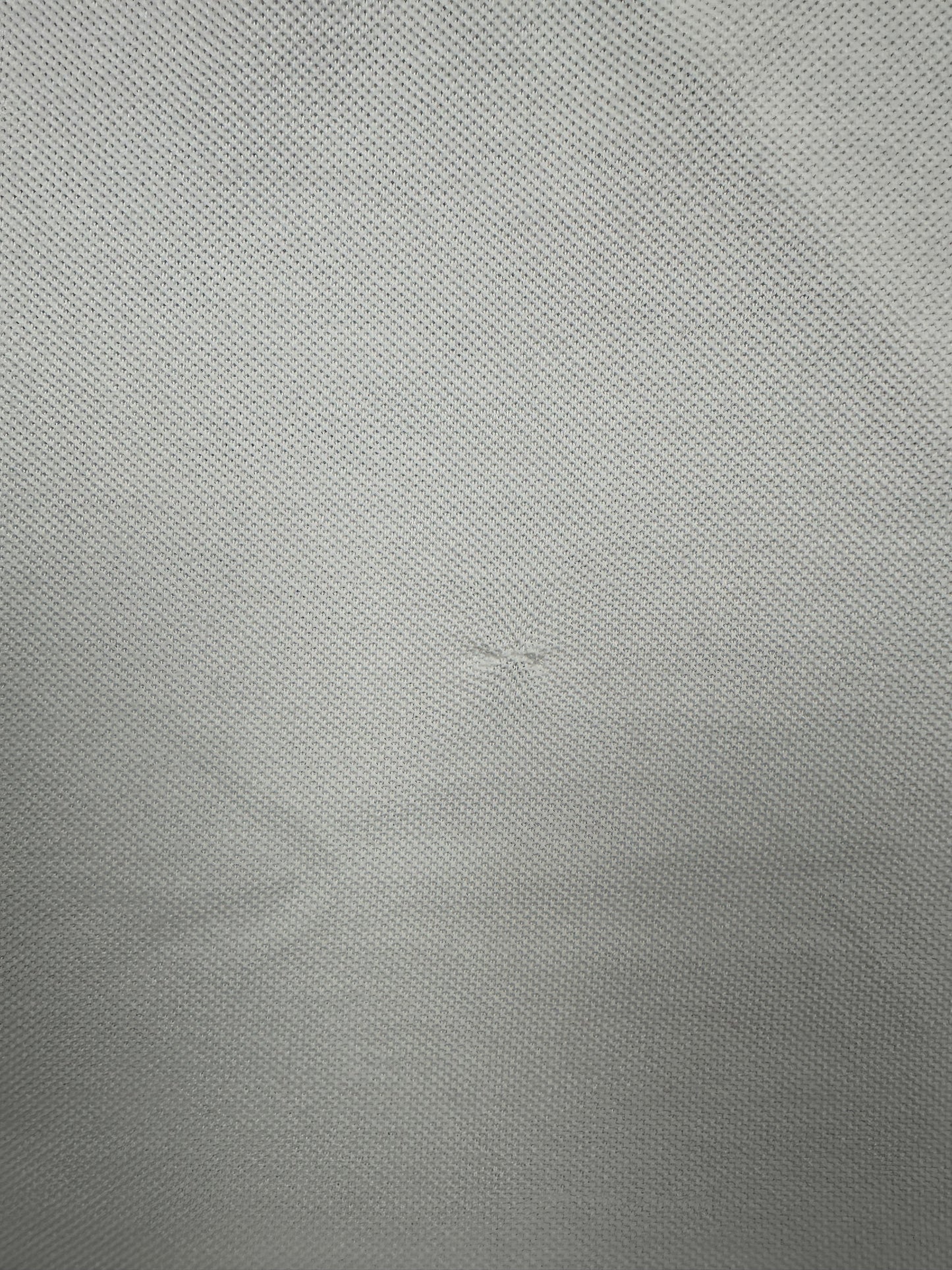 Lacoste Herren Poloshirt T-Shirt Gr. 5/L Vintage Y2K weiß