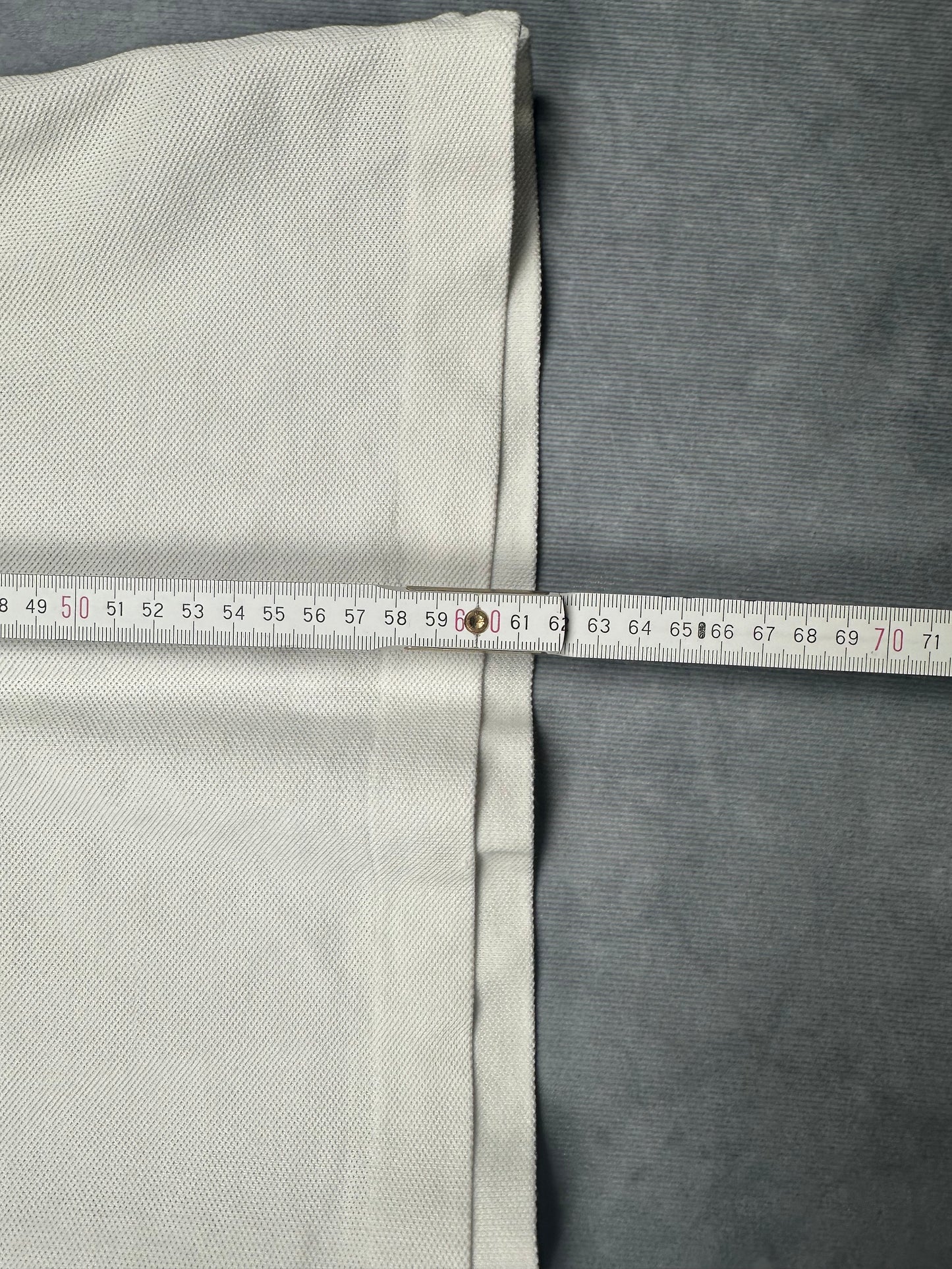 Lacoste Herren Poloshirt T-Shirt Gr. 5/L Vintage Y2K weiß