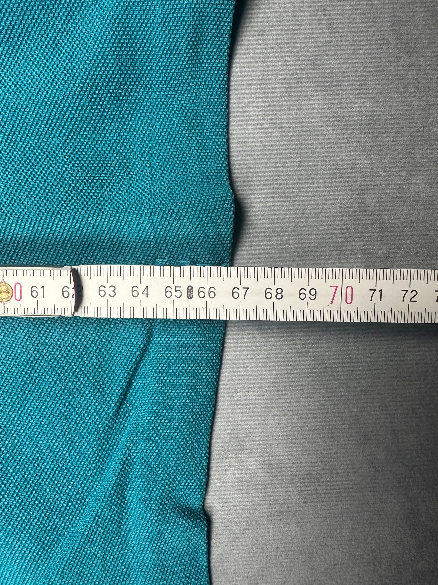 Lacoste Herren Poloshirt T-Shirt Gr. 7/XXL Vintage Y2K Türkis