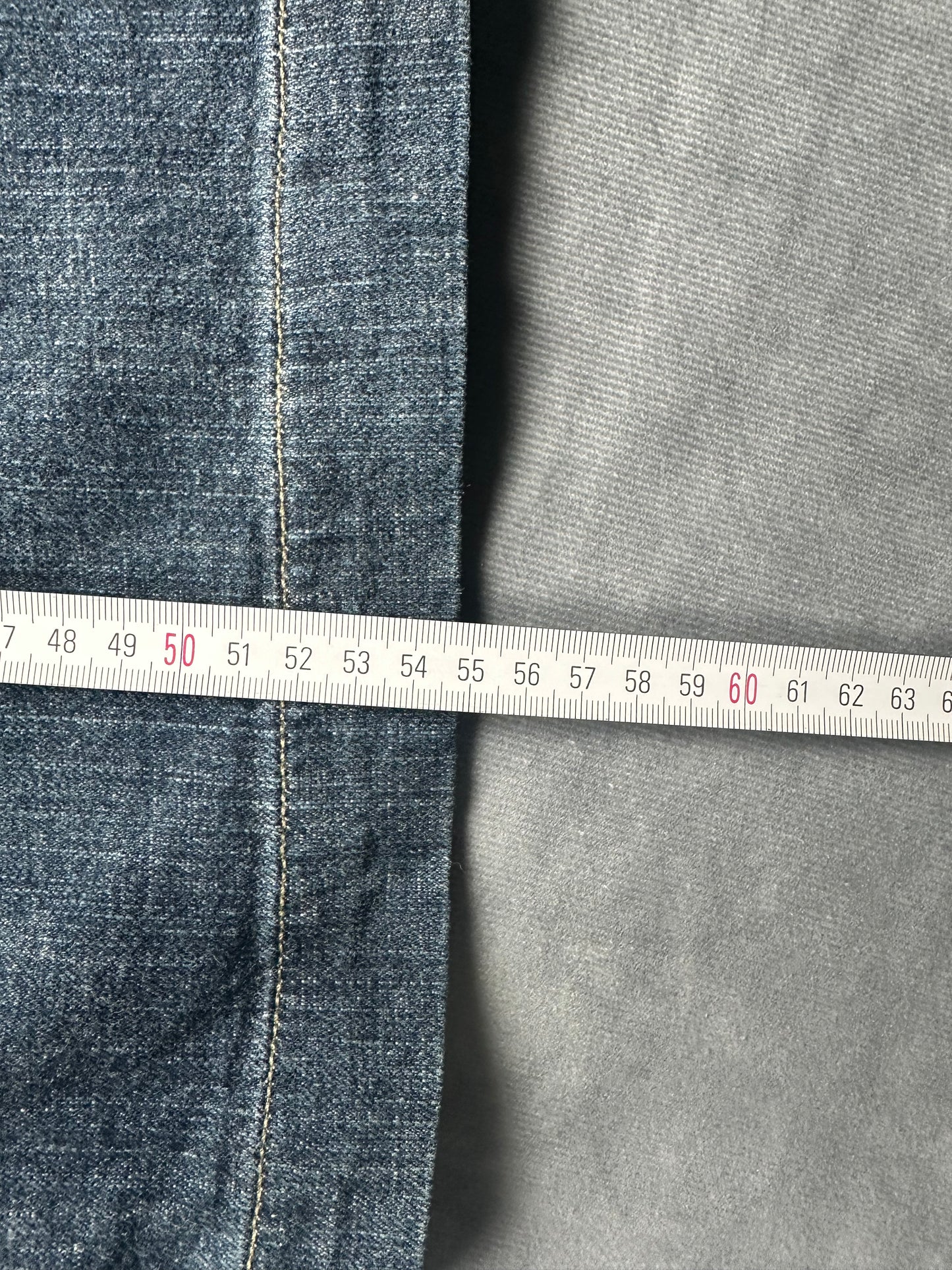 Vintage Lee Damen Jeans Shorts Gr. M (38) Blau Kurze Hose Relaxed Retro Denim