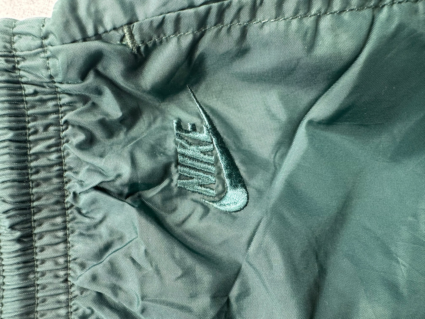 Nike Vintage Trackpants Open Leg Grün Größe L Y2K