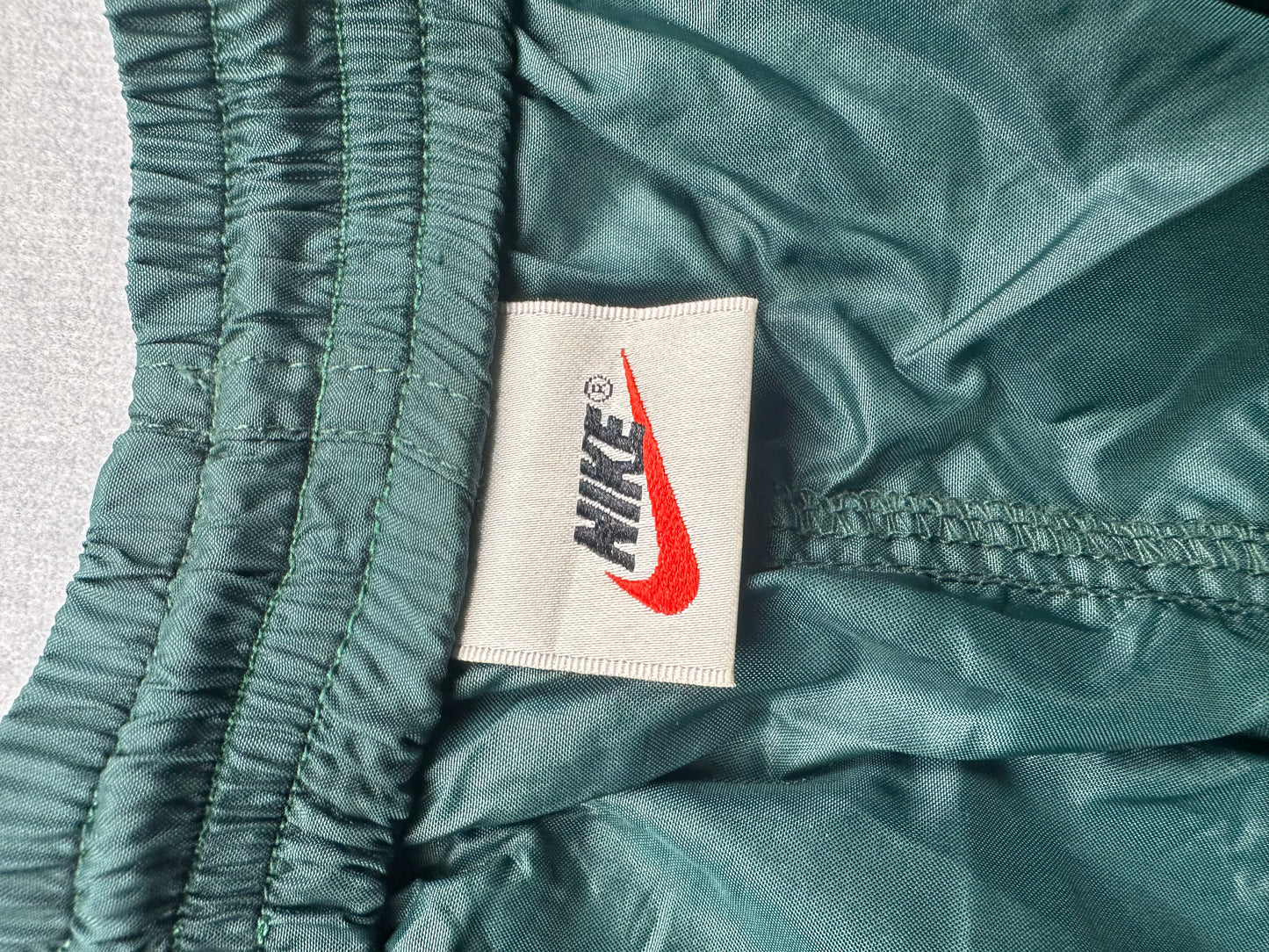 Nike Vintage Trackpants Open Leg Grün Größe L Y2K