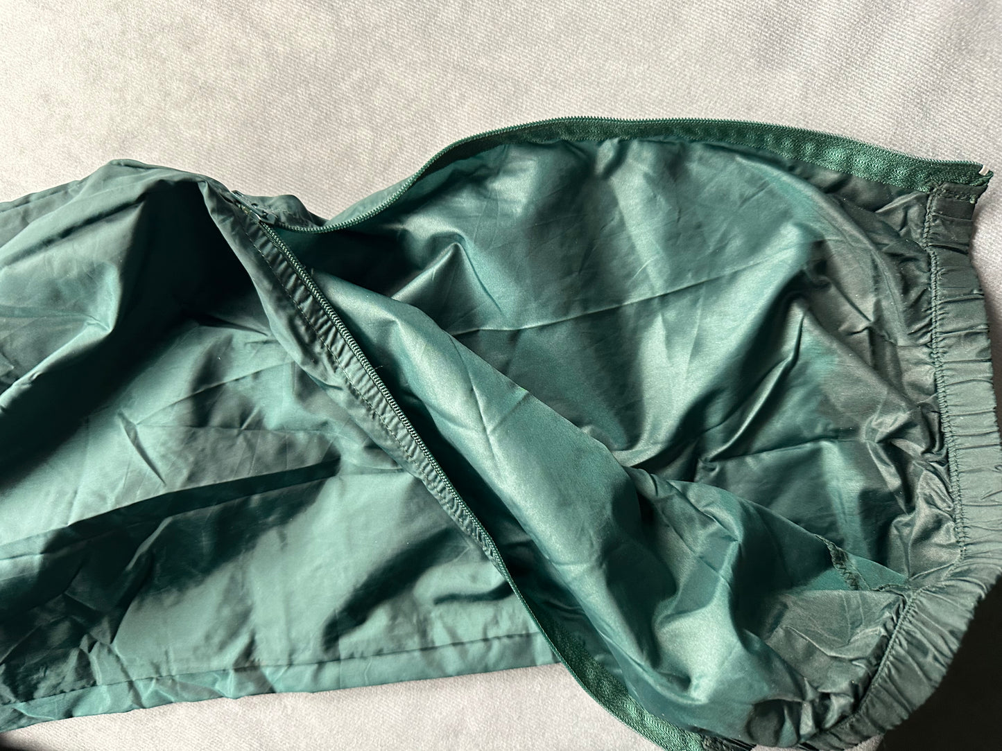 Nike Vintage Trackpants Open Leg Grün Größe L Y2K