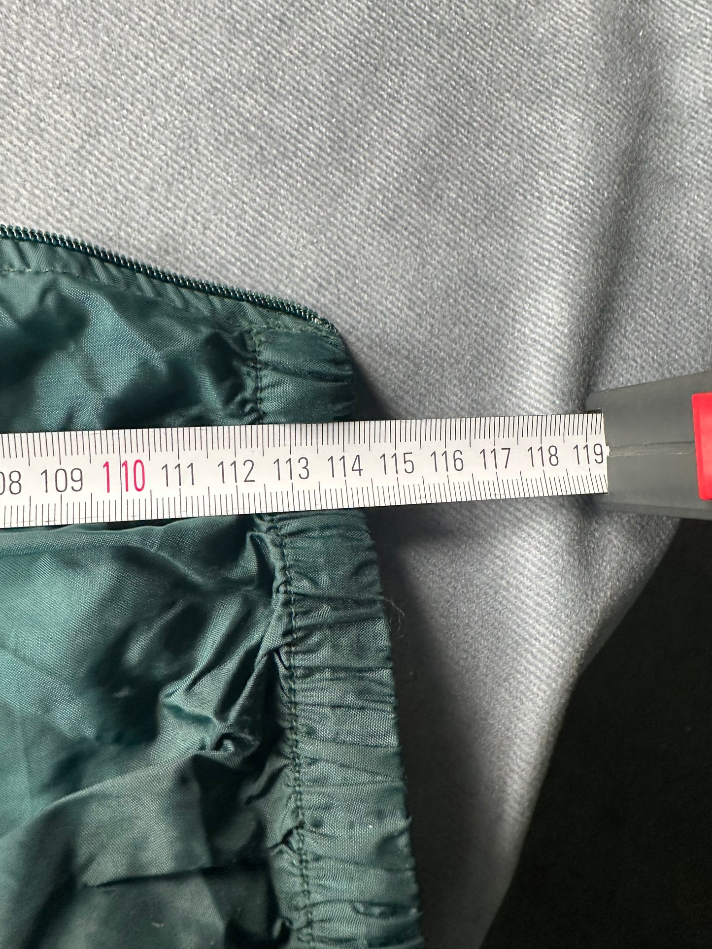 Nike Vintage Trackpants Open Leg Grün Größe L Y2K