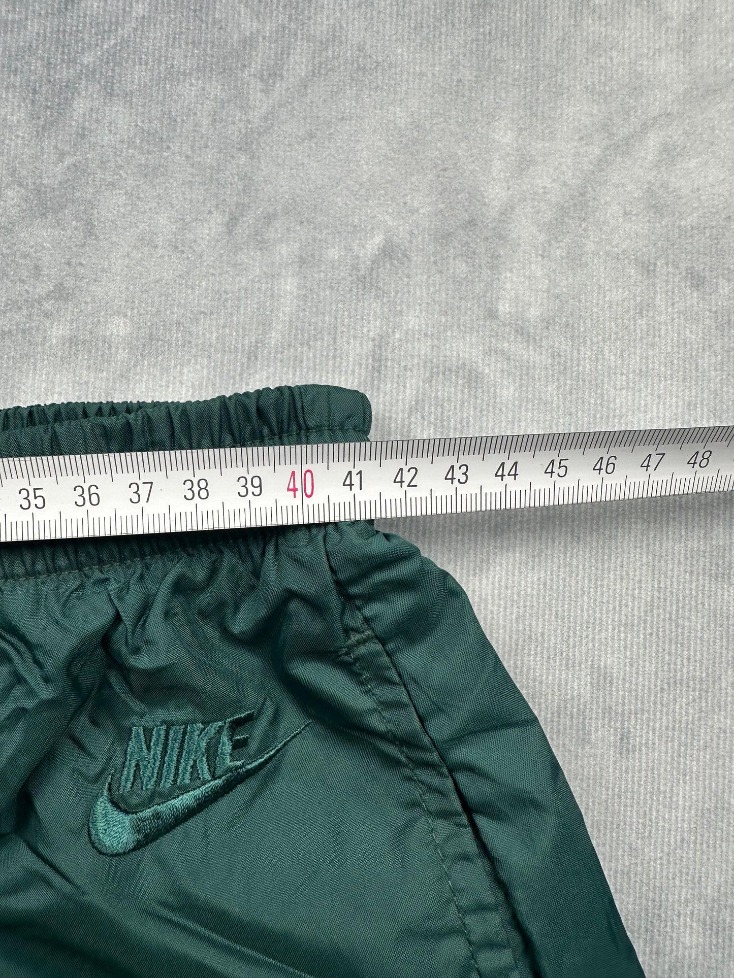 Nike Vintage Trackpants Open Leg Grün Größe L Y2K