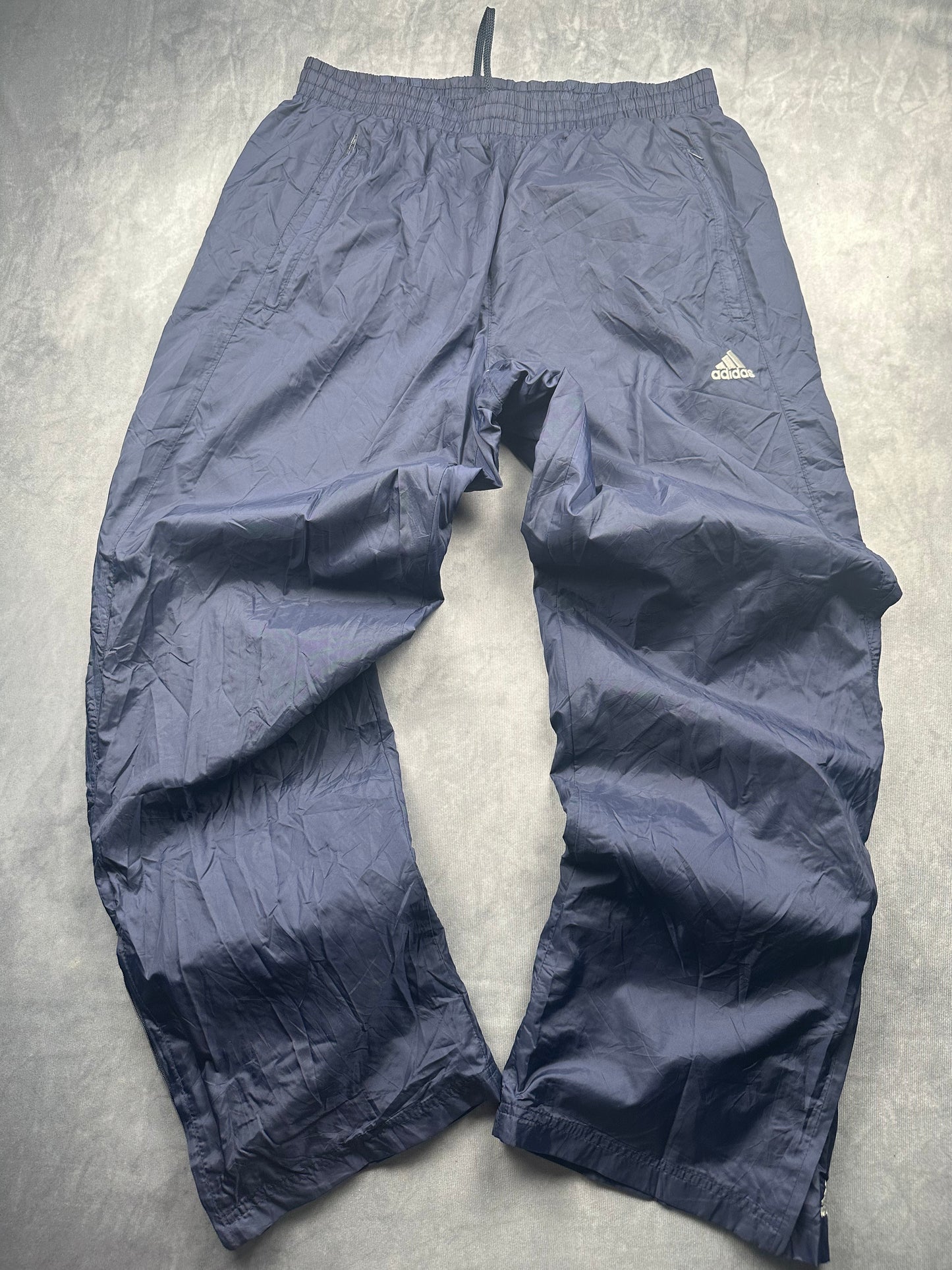 Adidas Track Pants / Jogginghose / Trainingshose Y2K Gr. L Blau