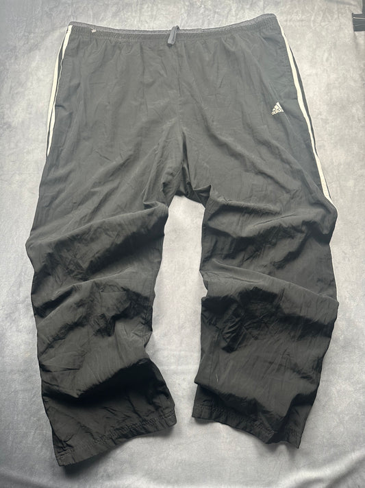 Adidas Track Pants / Jogginghose / Trainingshose Y2K Gr. XXL Schwarz gerade Beine