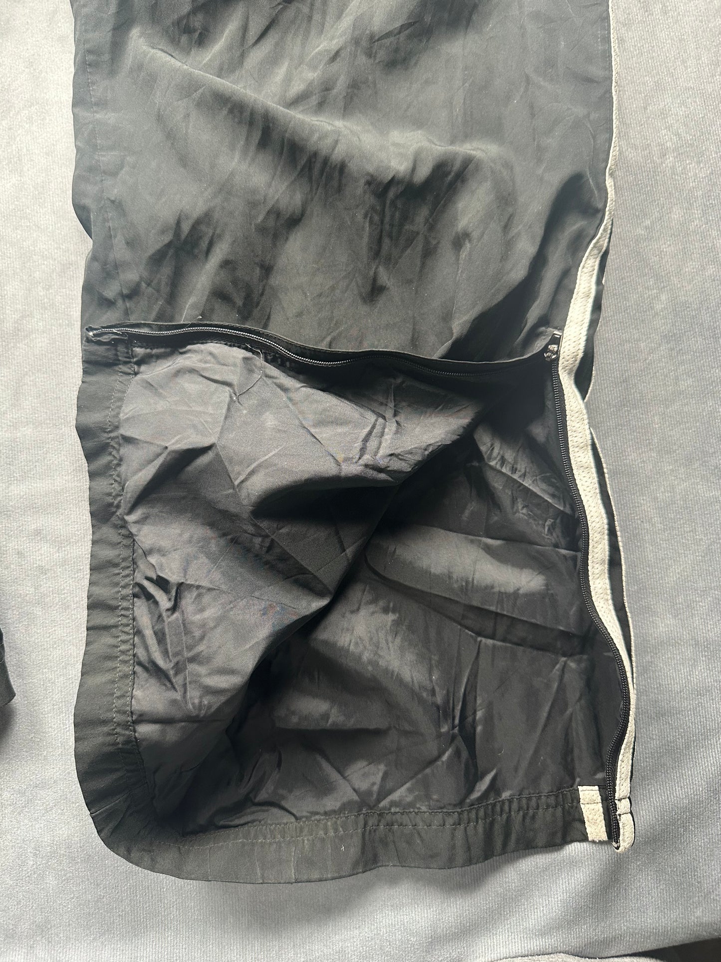 Adidas Track Pants / Jogginghose / Trainingshose Y2K Gr. XXL Schwarz gerade Beine