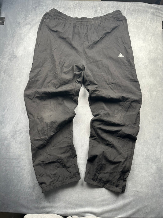Adidas Track Pants / Jogginghose / Trainingshose Y2K Gr. L Schwarz Vintage