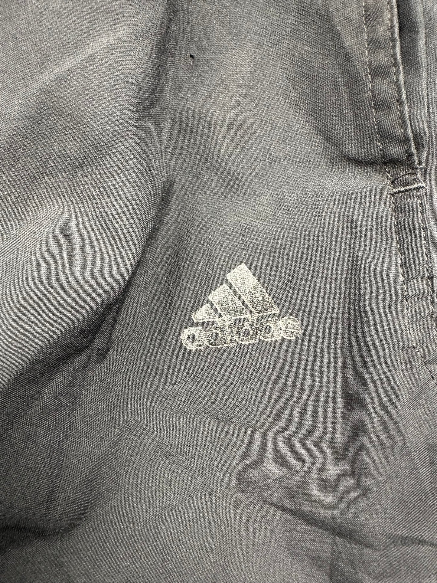 Adidas Track Pants / Jogginghose / Trainingshose Y2K Gr. M Schwarz open Leg