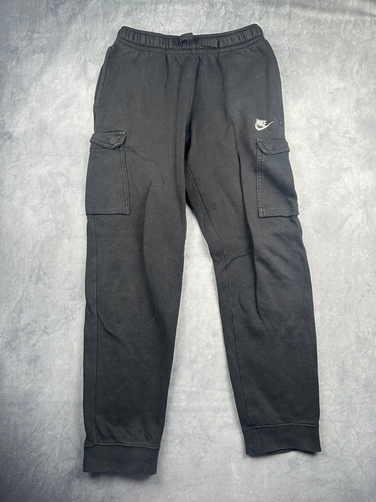 Nike Cargo Pants Jogginghose Baumwolle Kinder-Gr. XL (158-170) schwarz