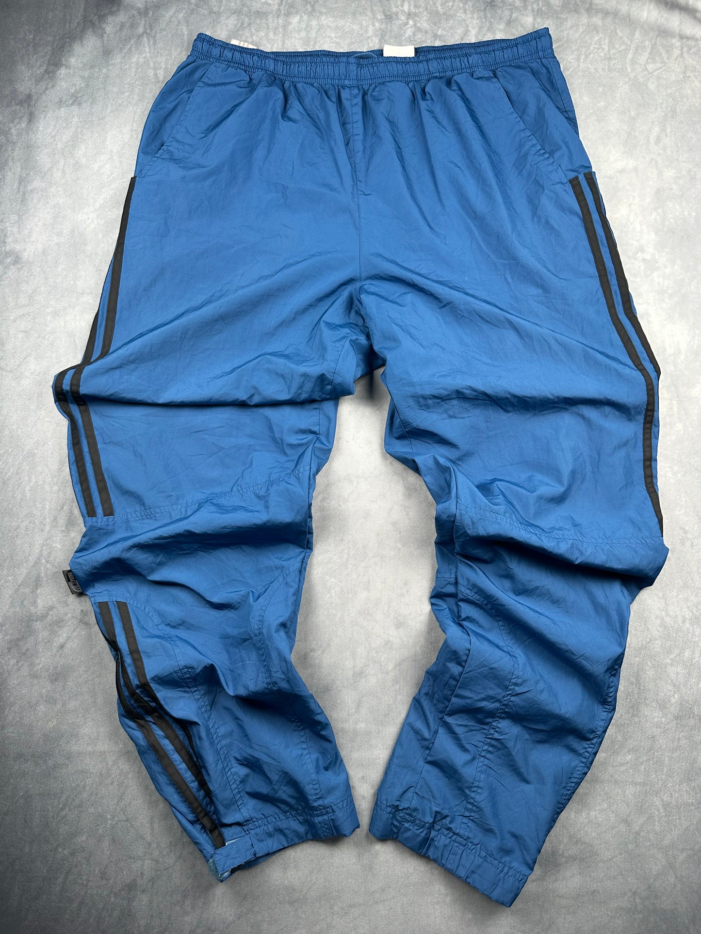 Adidas Basketball Track Pants / Jogginghose Gr. L blau