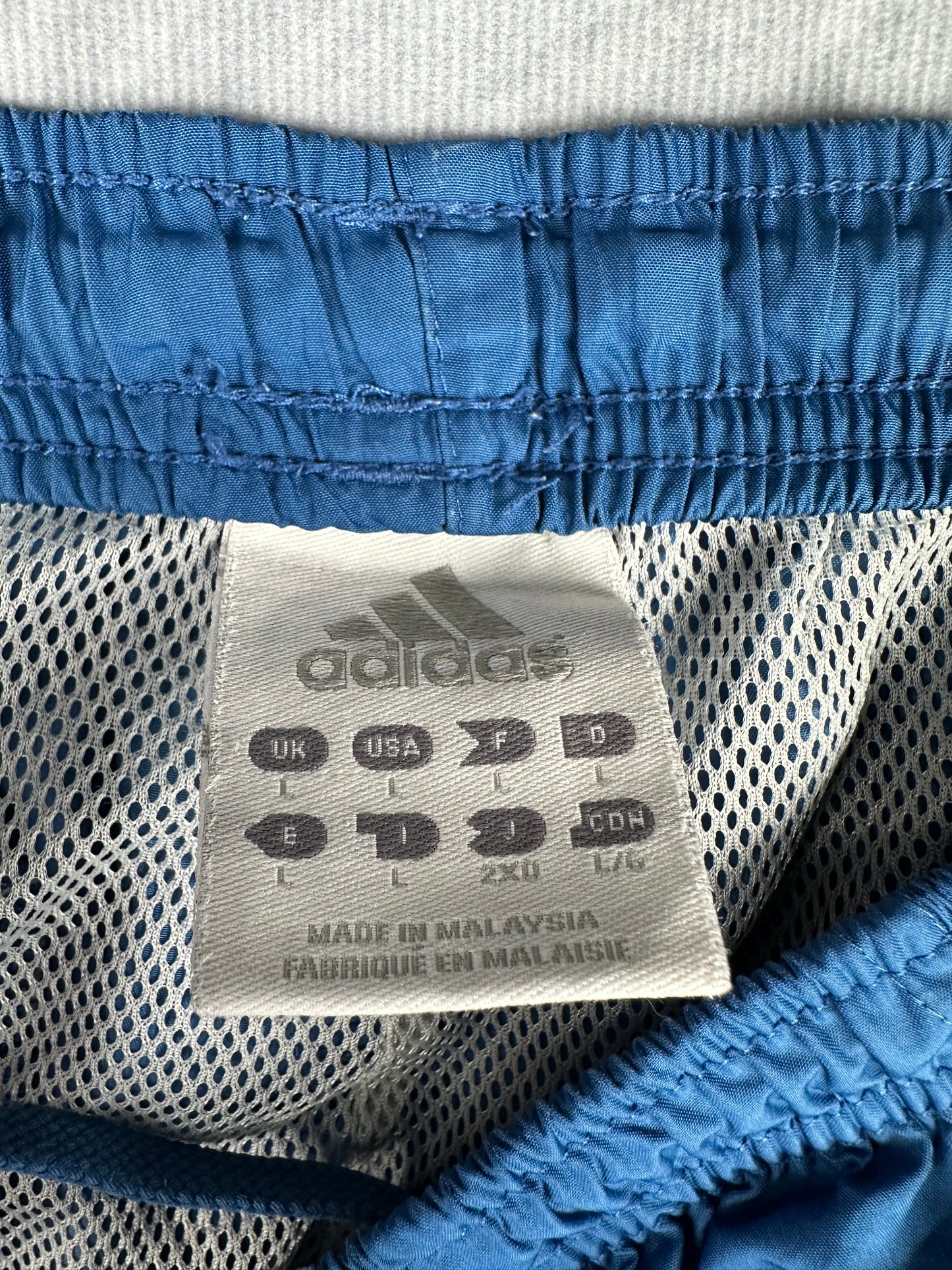 Adidas Basketball Track Pants / Jogginghose Gr. L blau