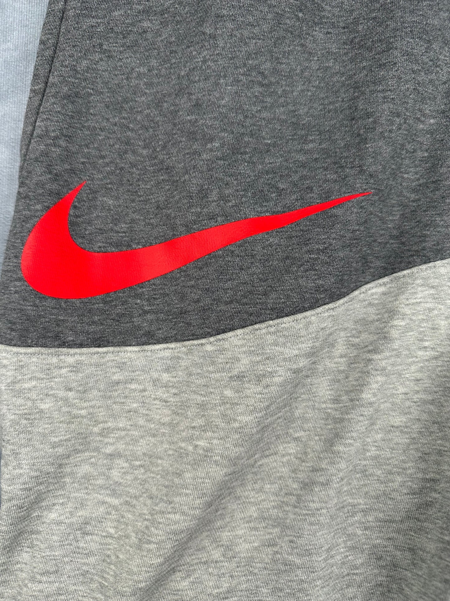 Nike Jogginghose Baumwolle Gr. L grau dick
