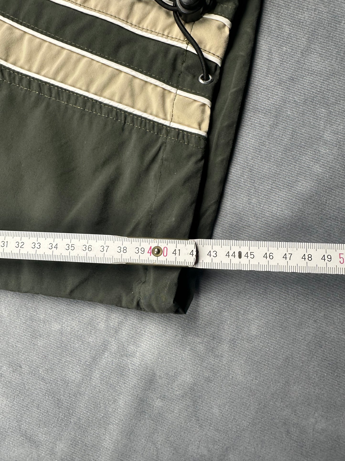 Diesel Bermuda Capri Shorts 3/4 khaki grün Größe XL Herren Vintage Y2K