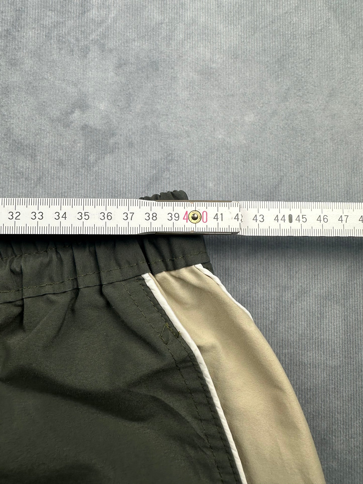 Diesel Bermuda Capri Shorts 3/4 khaki grün Größe XL Herren Vintage Y2K