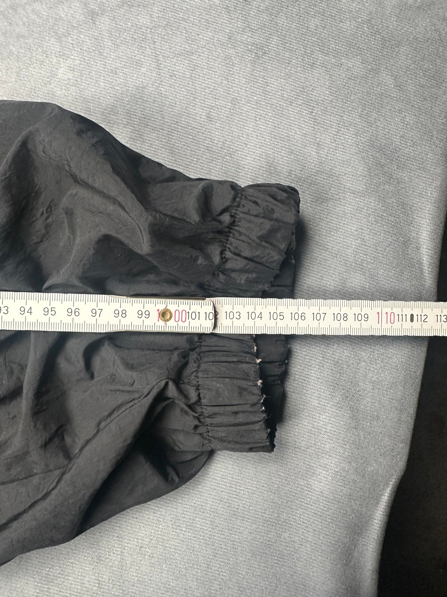 Adidas Track Pants / Jogginghose / Trainingshose Y2K Schwarz Open Leg