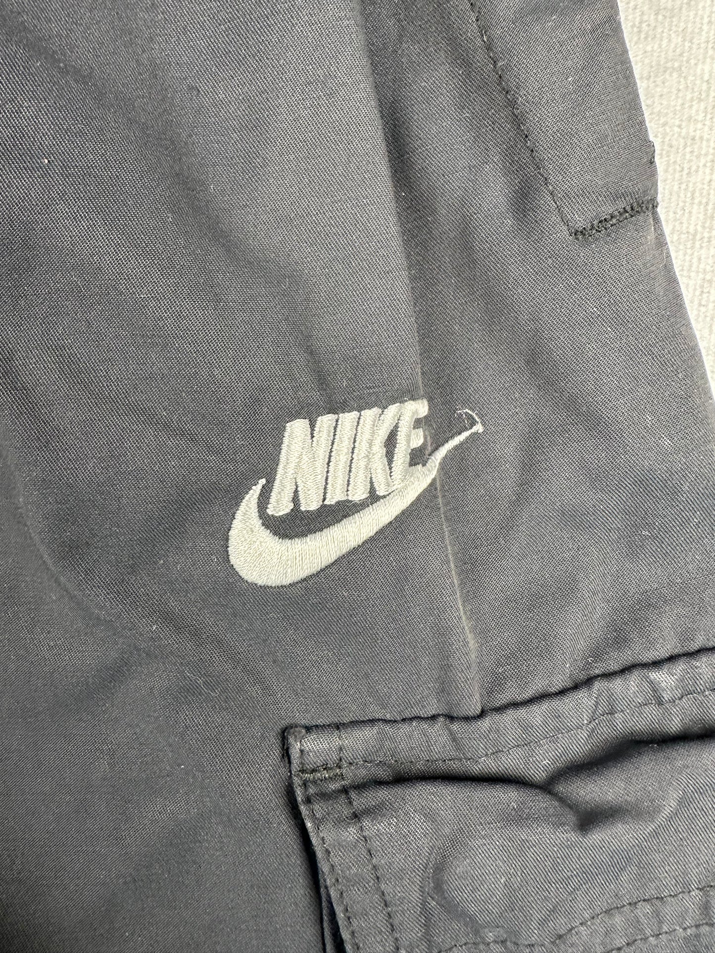 Nike Woven Utility Pant Cargo Hose Herren Gr. M schwarz