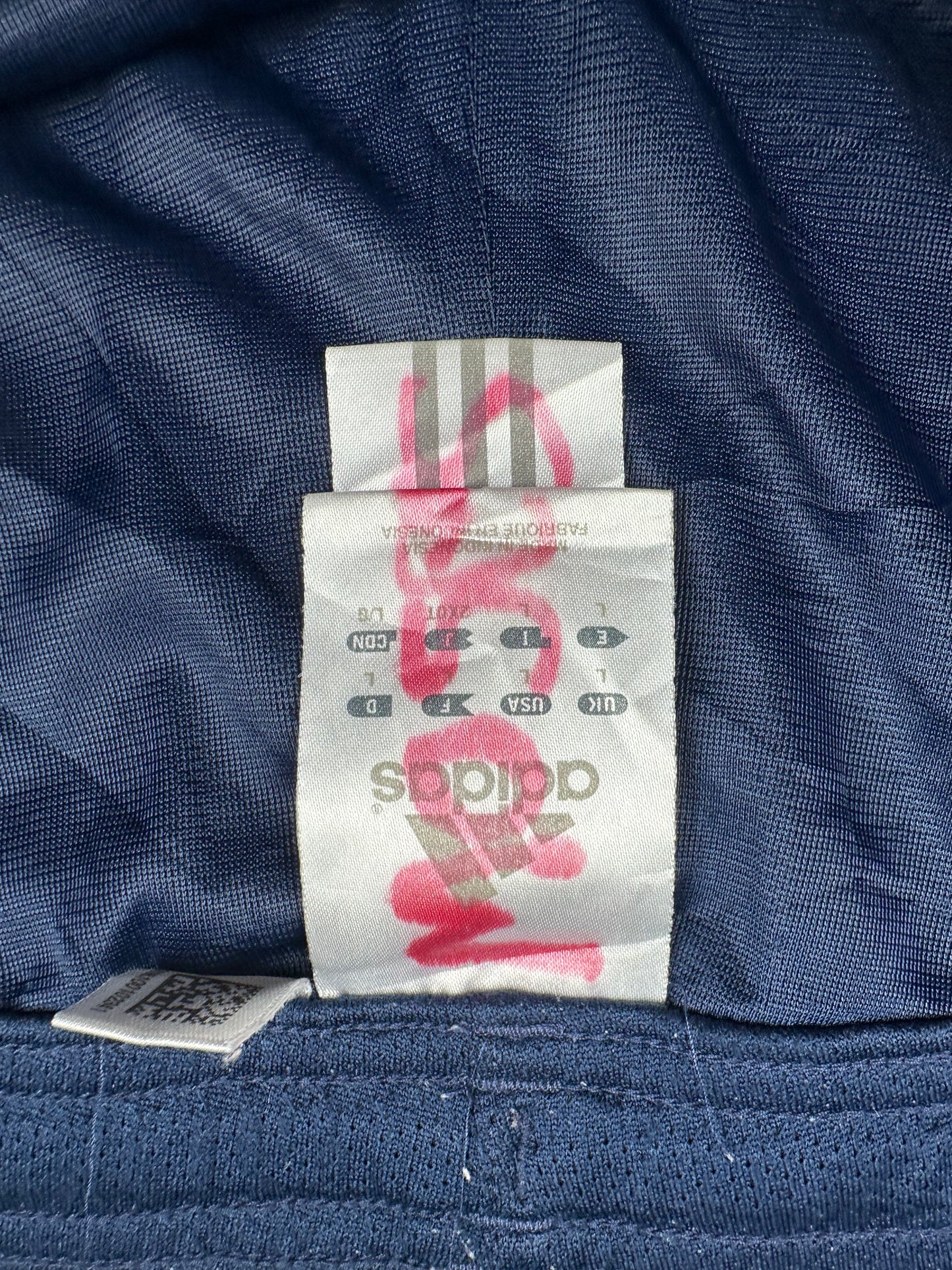 Adidas 3/4 Jogginghose/Trainingshose Gr. L blau Fußball Sport