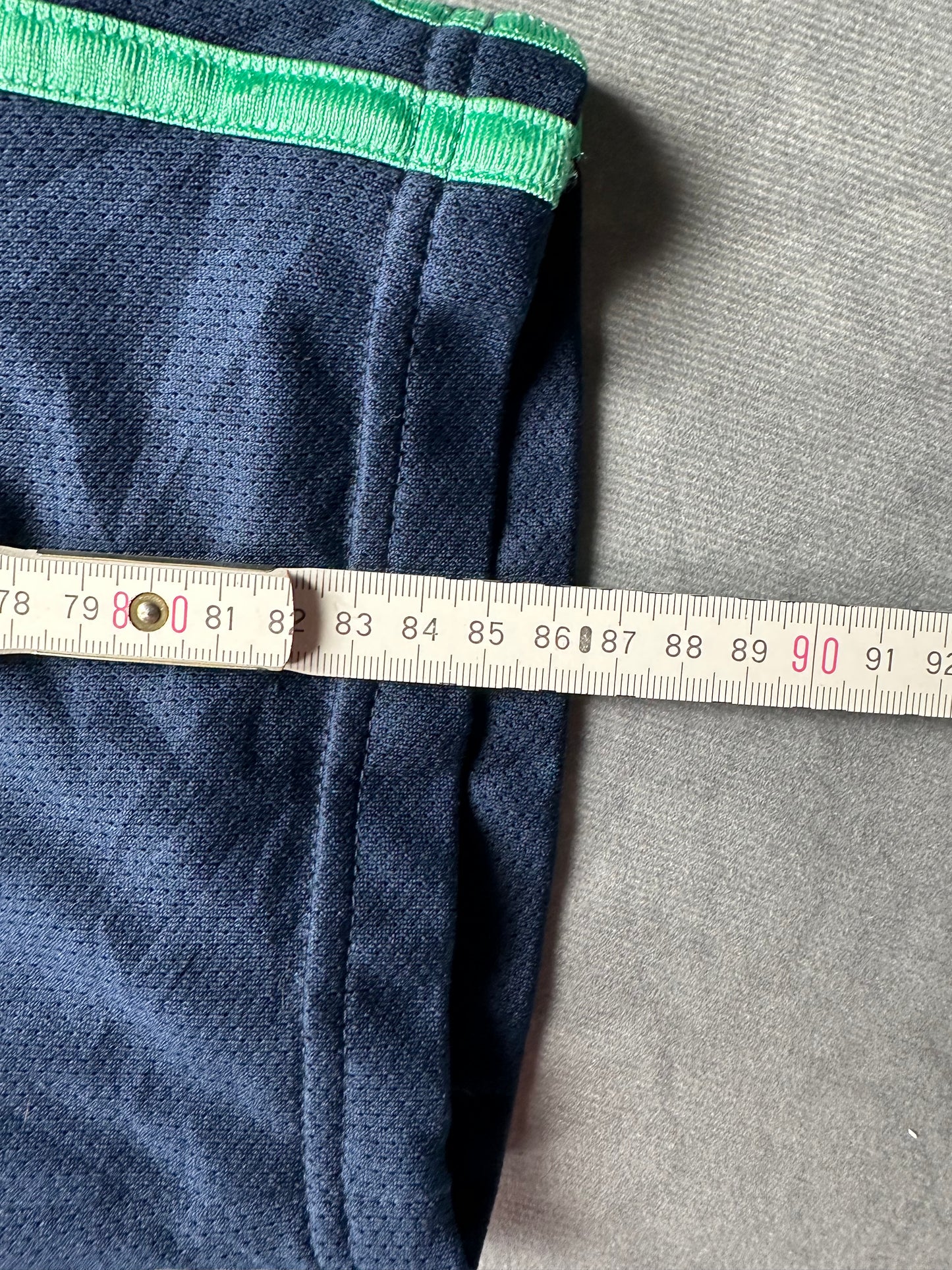 Adidas 3/4 Jogginghose/Trainingshose Gr. L blau Fußball Sport