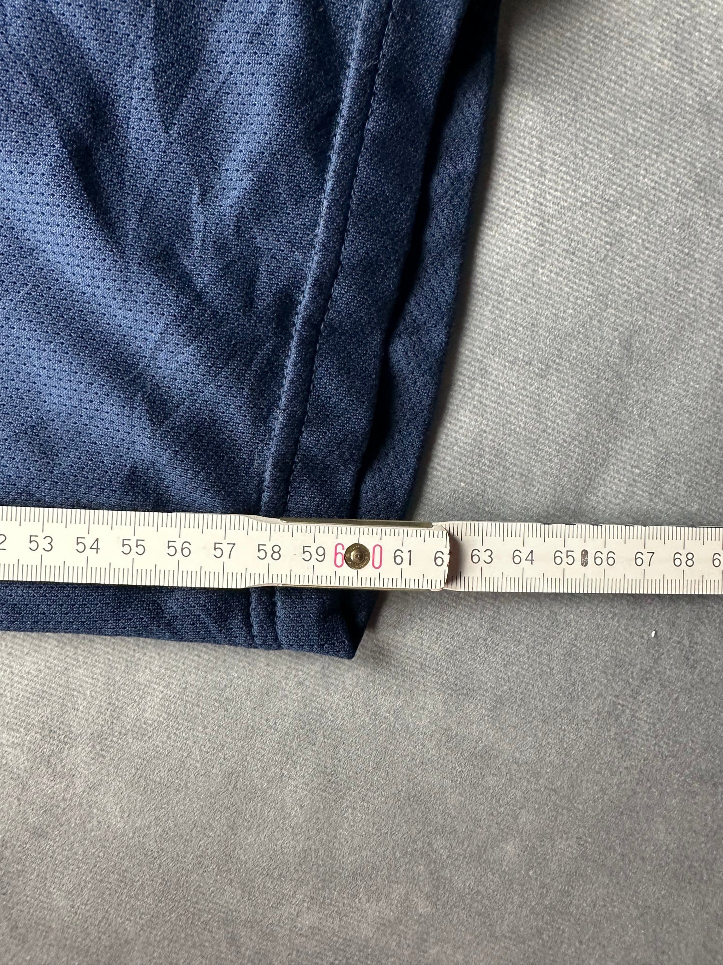 Adidas 3/4 Jogginghose/Trainingshose Gr. L blau Fußball Sport