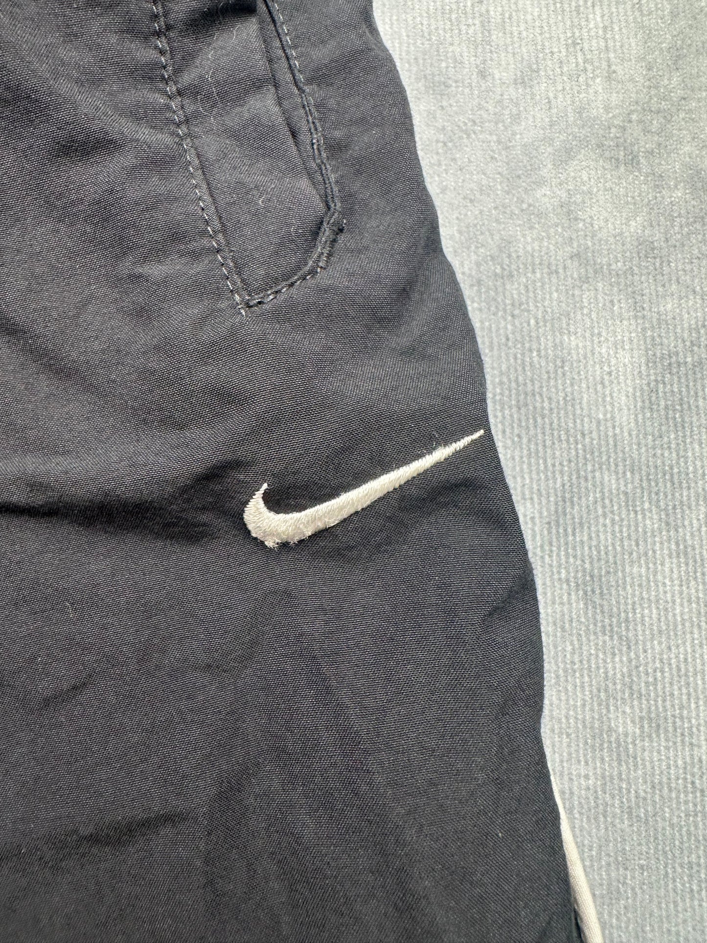 Nike Vintage Track Pants / Jogginghose / Trainingshose Gr. L schwarz/weiß Y2K