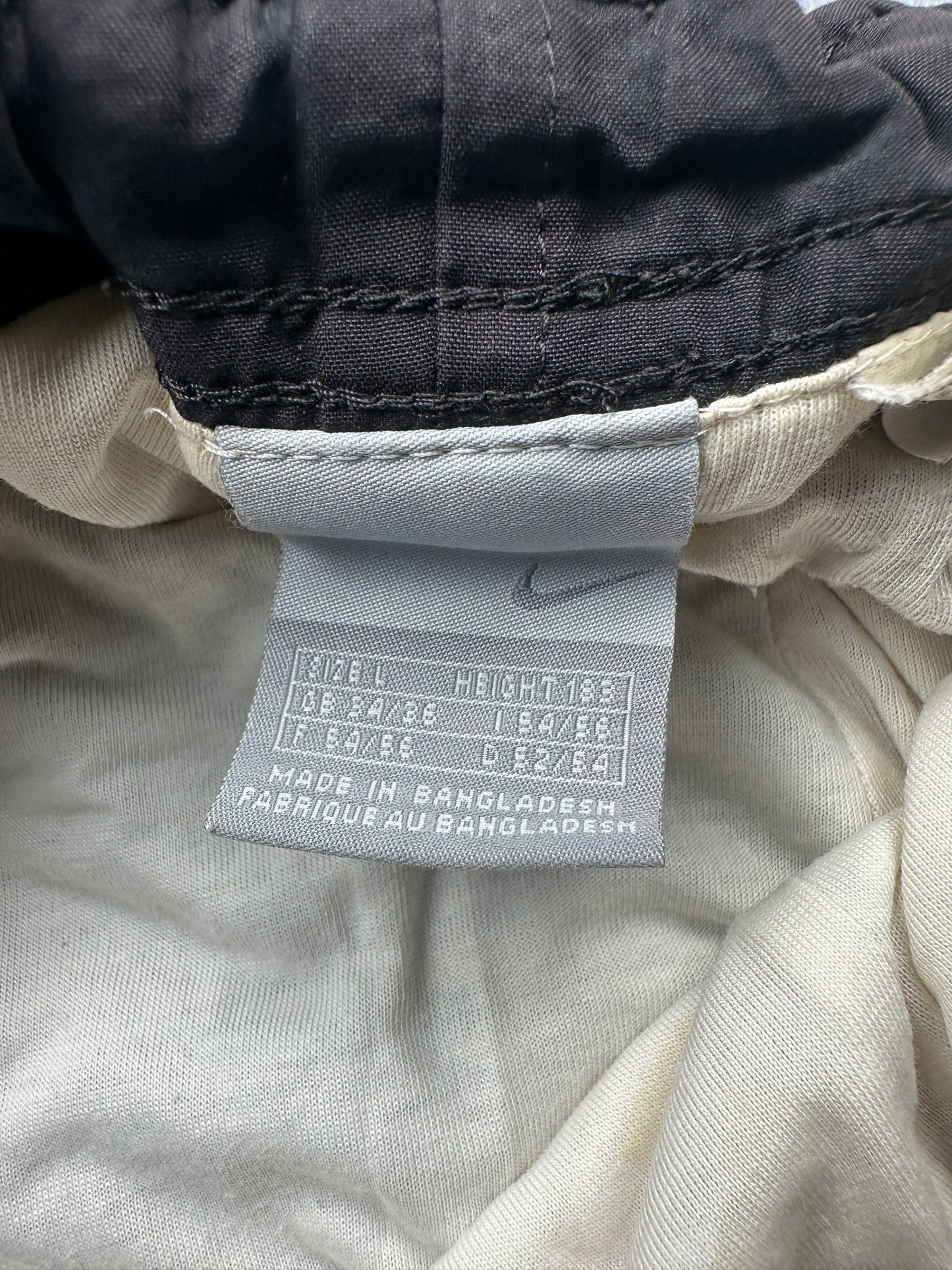 Nike Vintage Track Pants / Jogginghose / Trainingshose Gr. L schwarz/weiß Y2K