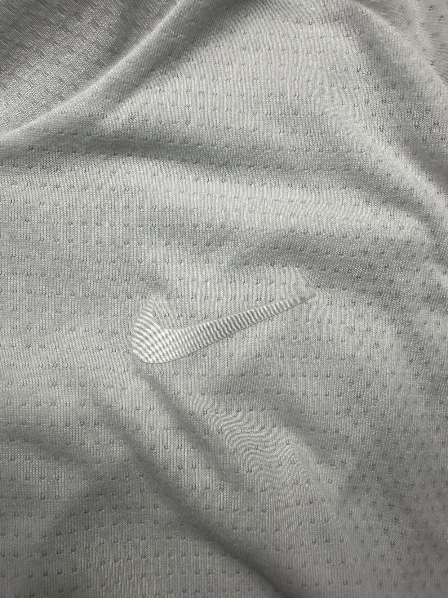 Nike Dri-Fit Court Challenger Half-Zip Longsleeve Herren Gr. L weiß