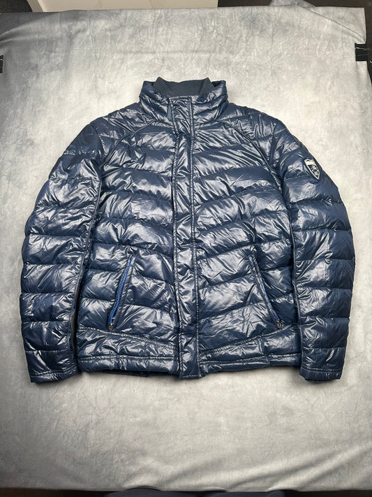 Brekka Daunenjacke Winterjacke Gr. S Blau glänzend