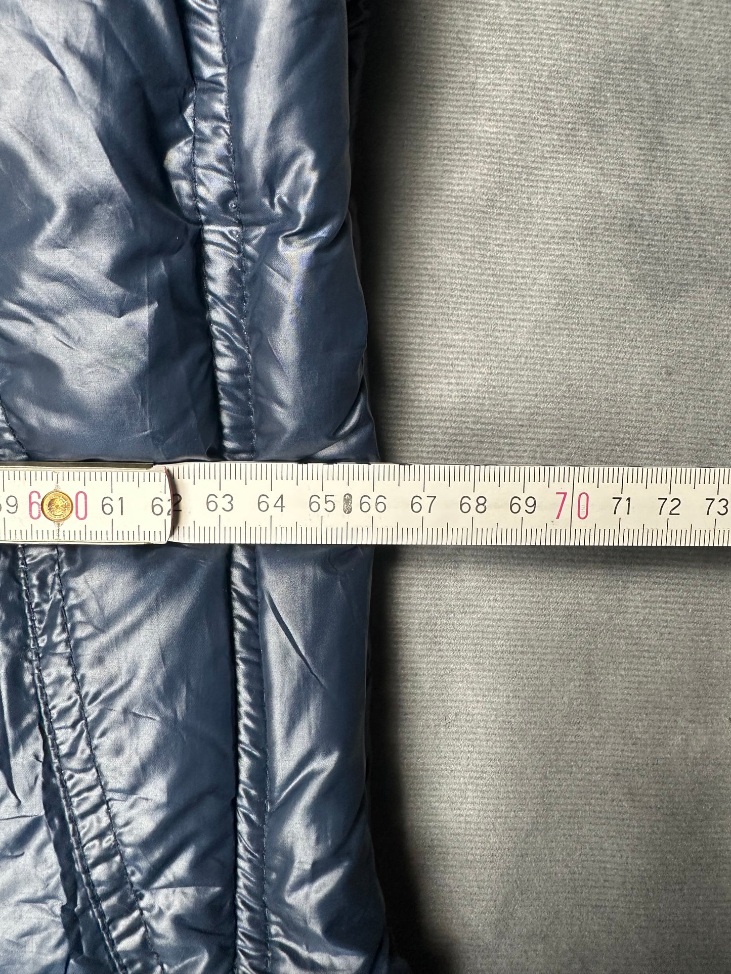 Brekka Daunenjacke Winterjacke Gr. S Blau glänzend