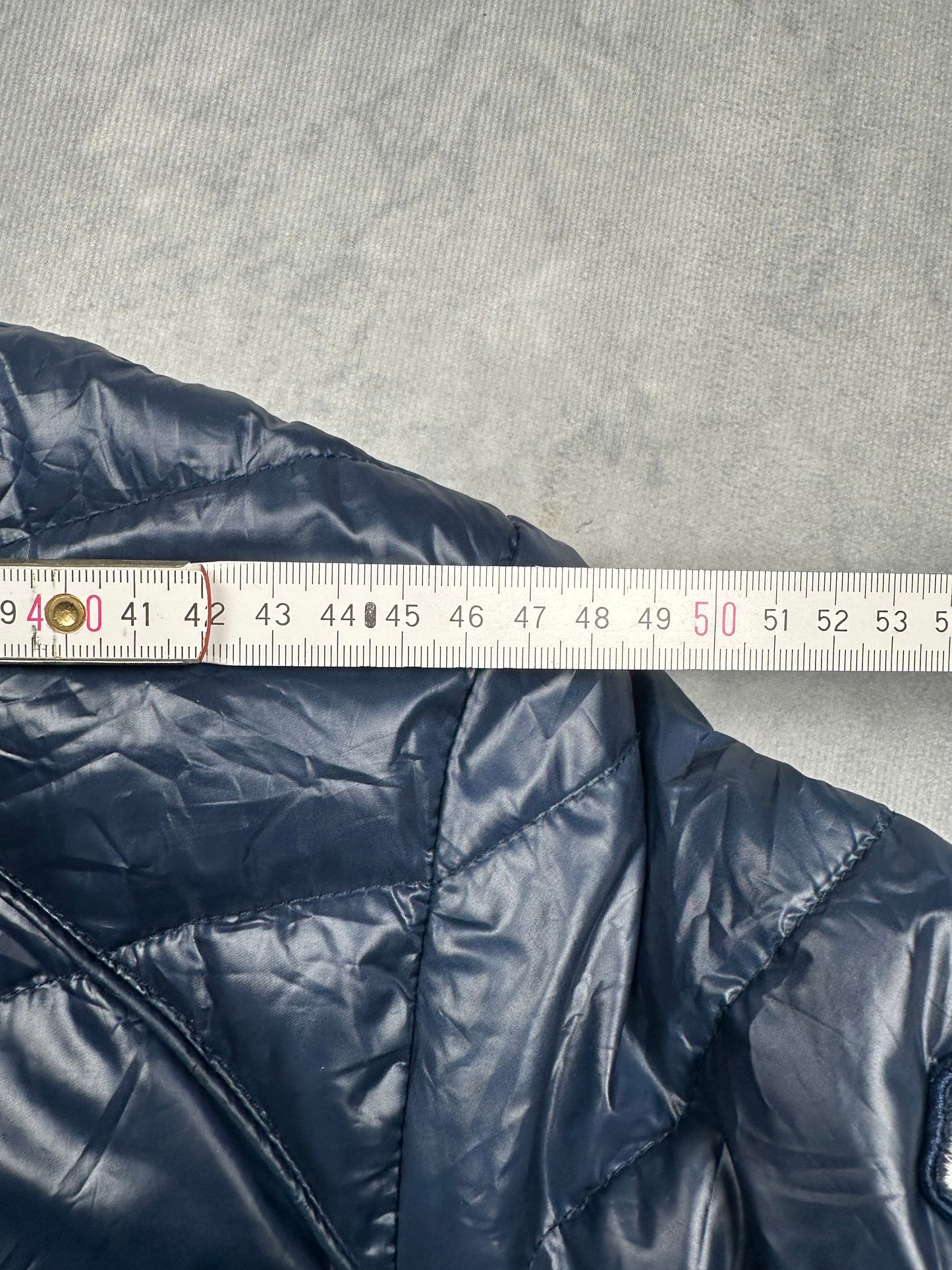 Brekka Daunenjacke Winterjacke Gr. S Blau glänzend