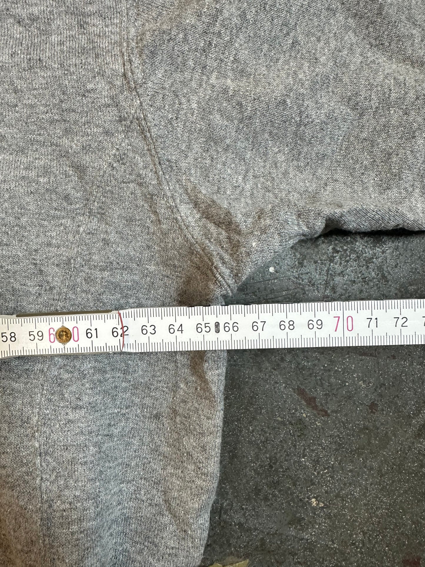 Russell Westfield Football Hoodie Kapuzenpullover grau Gr. L