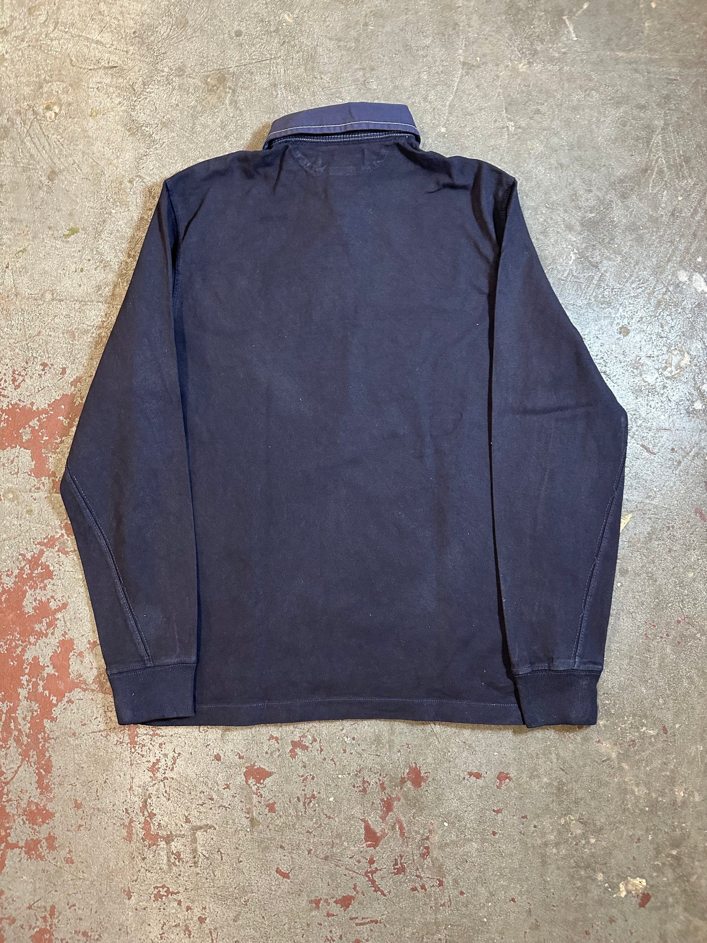 #07 Ralph Lauren Longsleeve Shirt Navy 381 Bleeker (M)