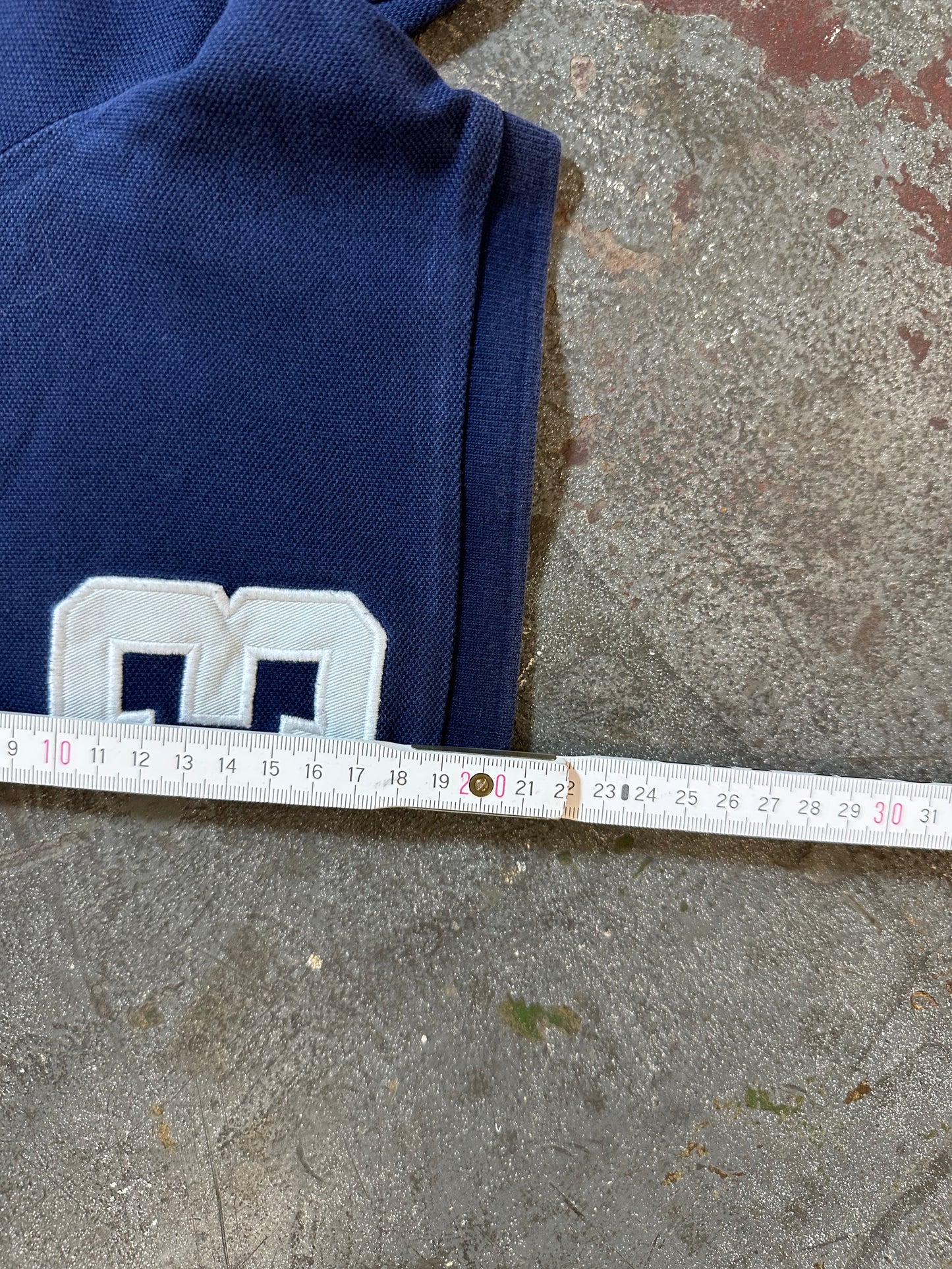 #07 Polo Ralph Lauren Navy Poloshirt (L)