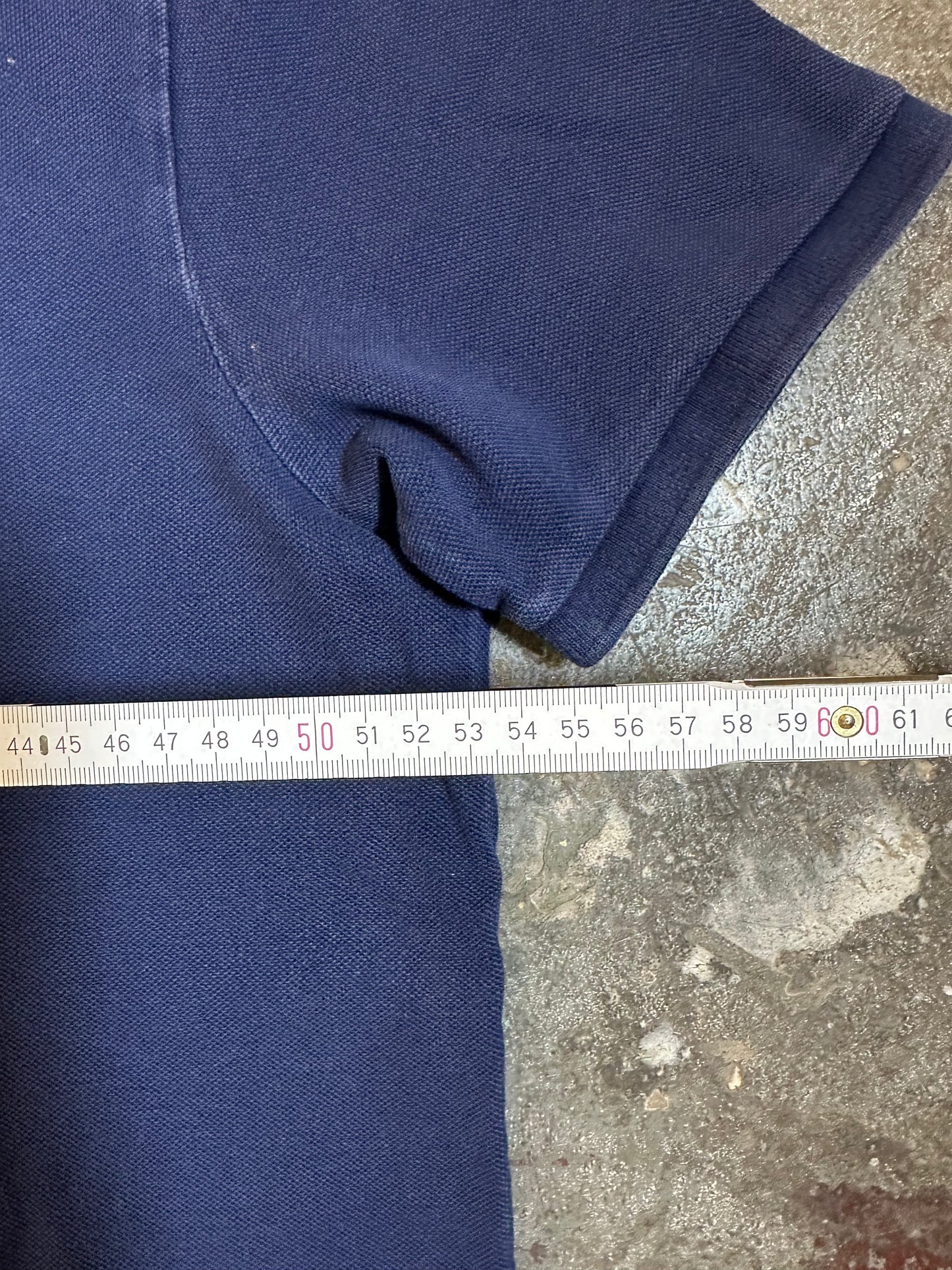 #07 Polo Ralph Lauren Navy Poloshirt (L)